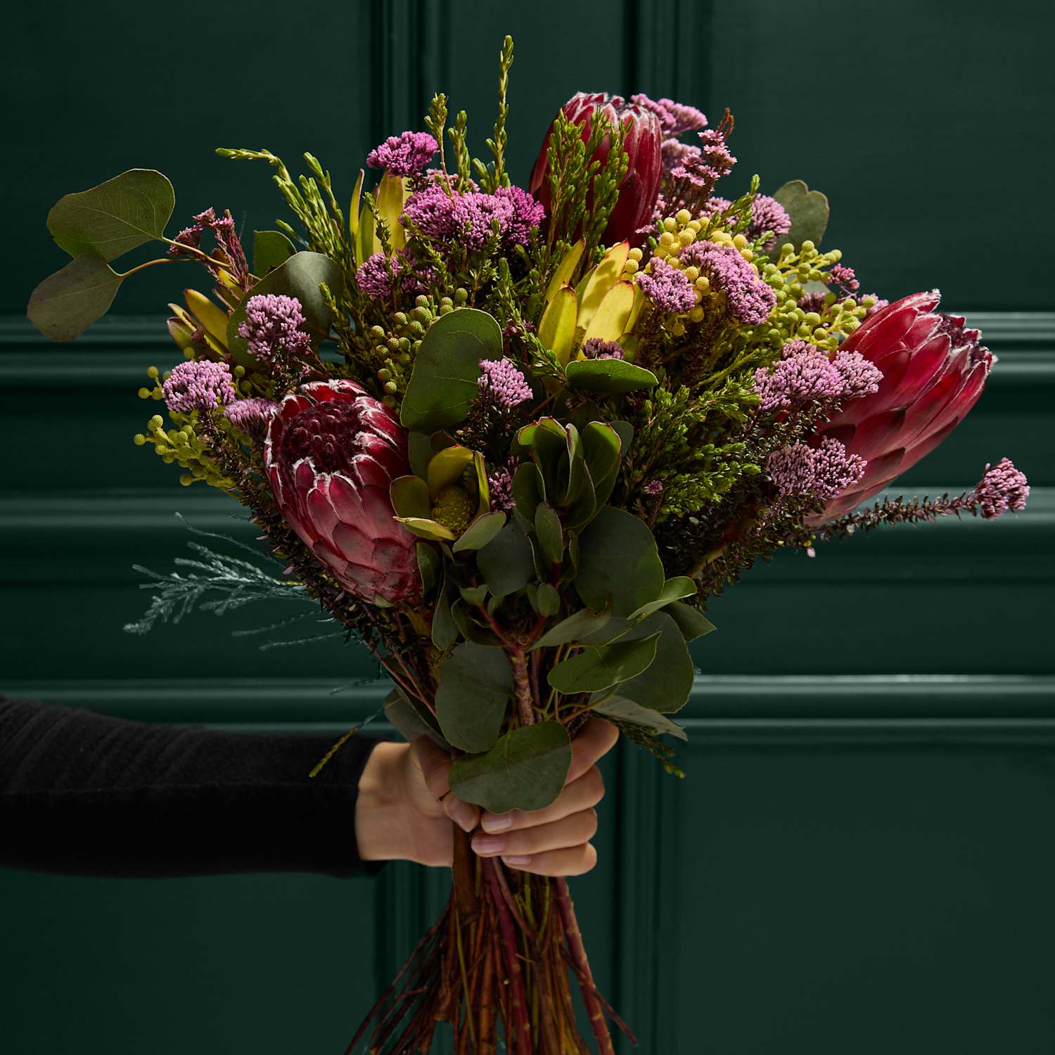 M&S Flower Market Protea & Eucalyptus Bouquet