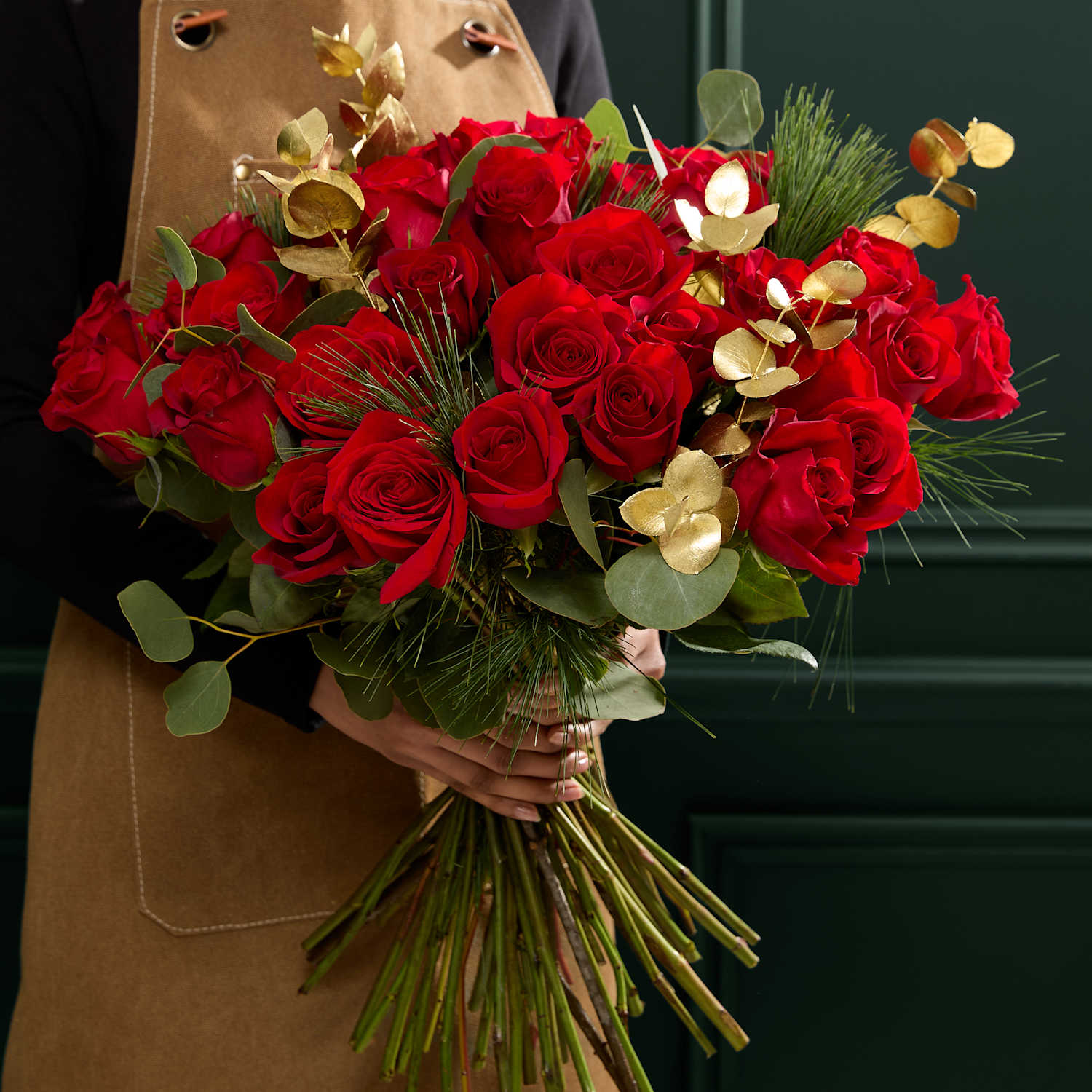 M&S Flower Market Luxury Red Rose Bouquet