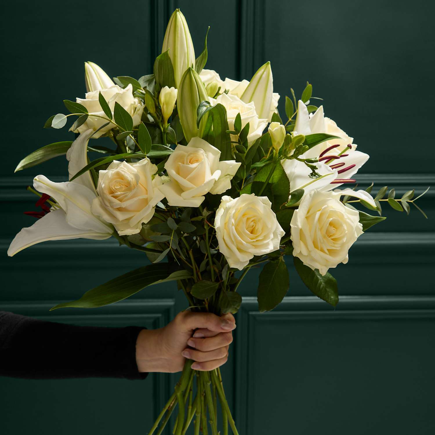 M&S Flower Market Rose & Lily Bouquet