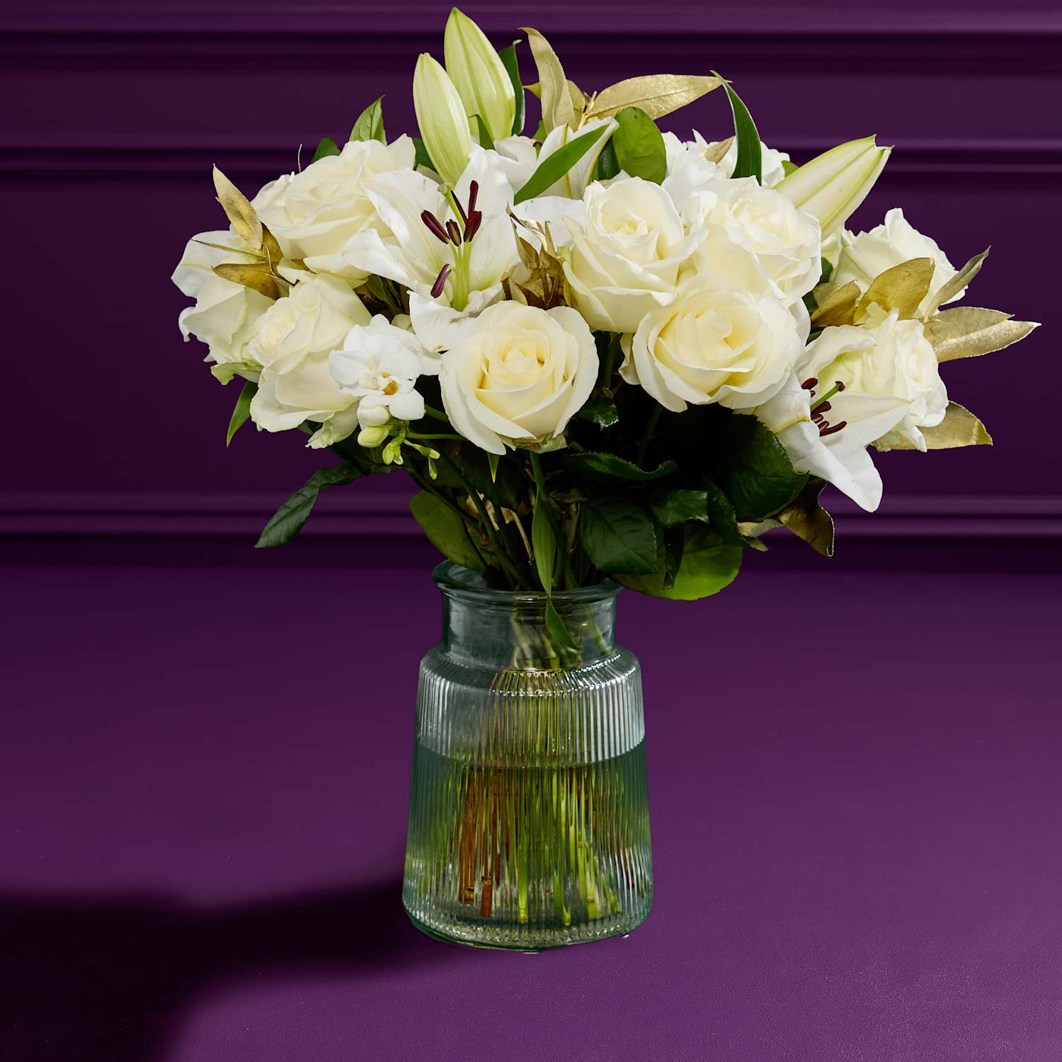 M&S X Dame Joan Collins Dame Joan Collins Bouquet with Vase
