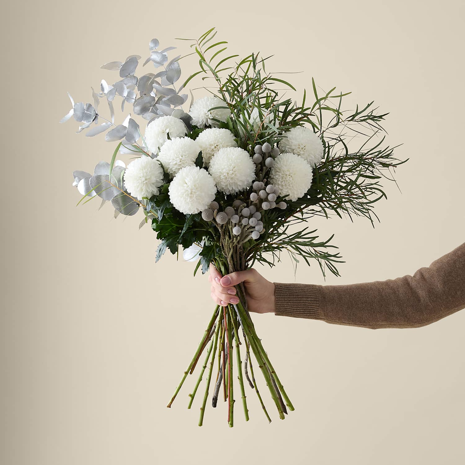 M&S X Kelly Hoppen Festive Chrysanthemum Bouquet