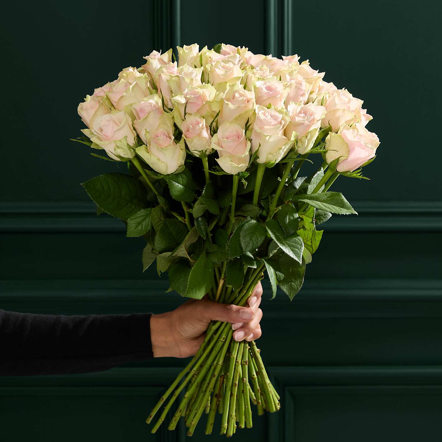 M&S Flower Market Medium Blush Rose Abundance Bouquet