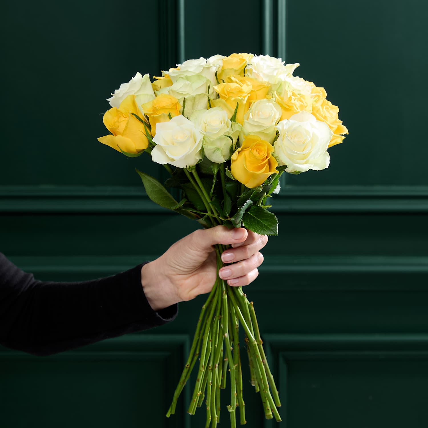 M&S Flower Market Small Yellow Rose Abundance Bouquet