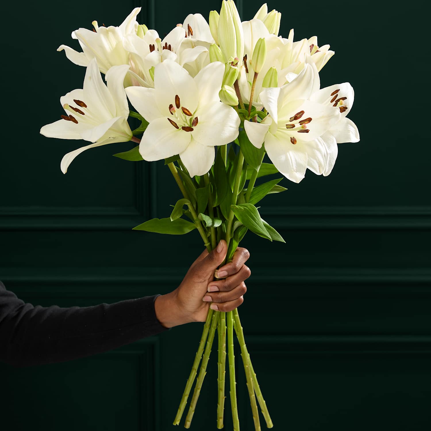 M&S Flower Market White Lily Letterbox Flowers