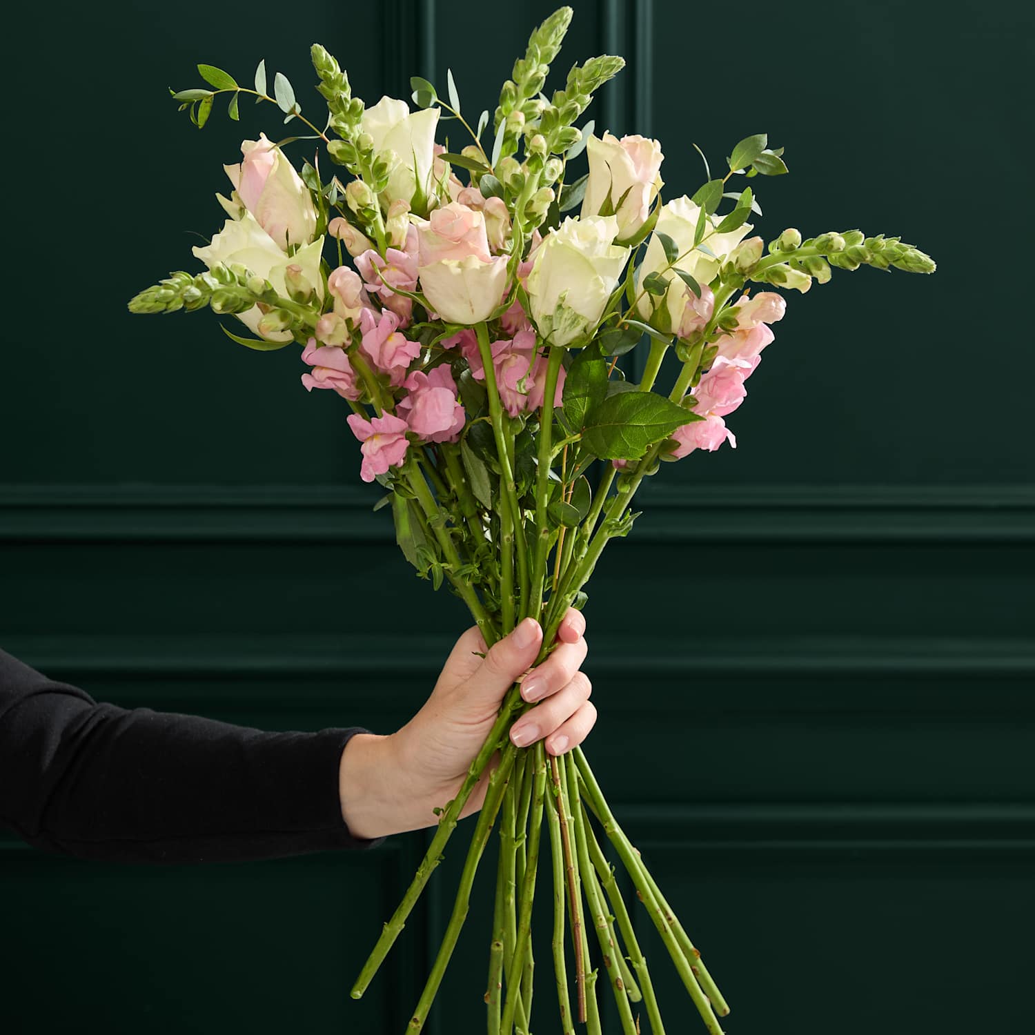 M&S Flower Market Blush Rose & Antirrhinum Letterbox Flowers
