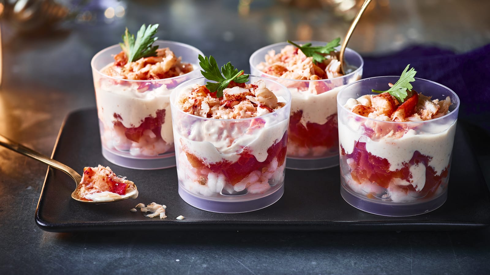 Collection Lobster Prawn Cocktail Starters (Serves 4)