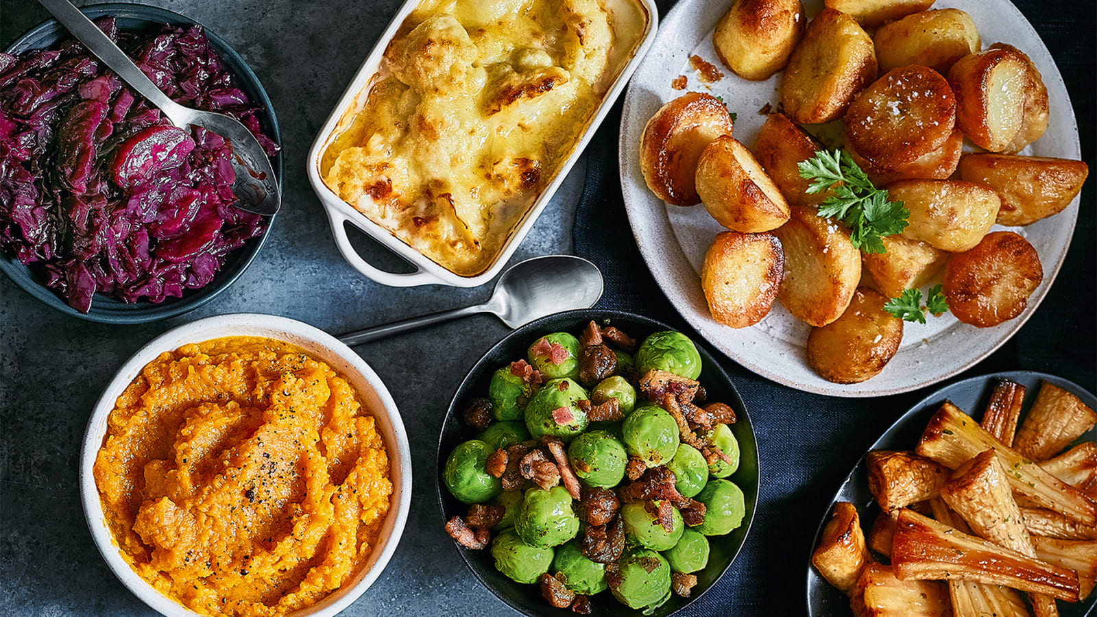 Christmas dinner vegetables clearance