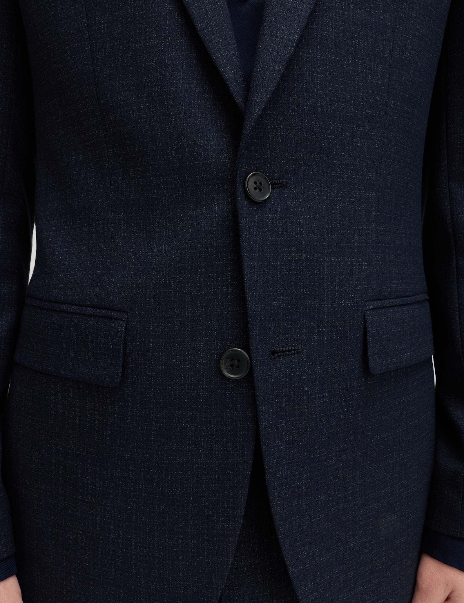 2 Piece Skinny Fit Textured Stretch Suit - image 5