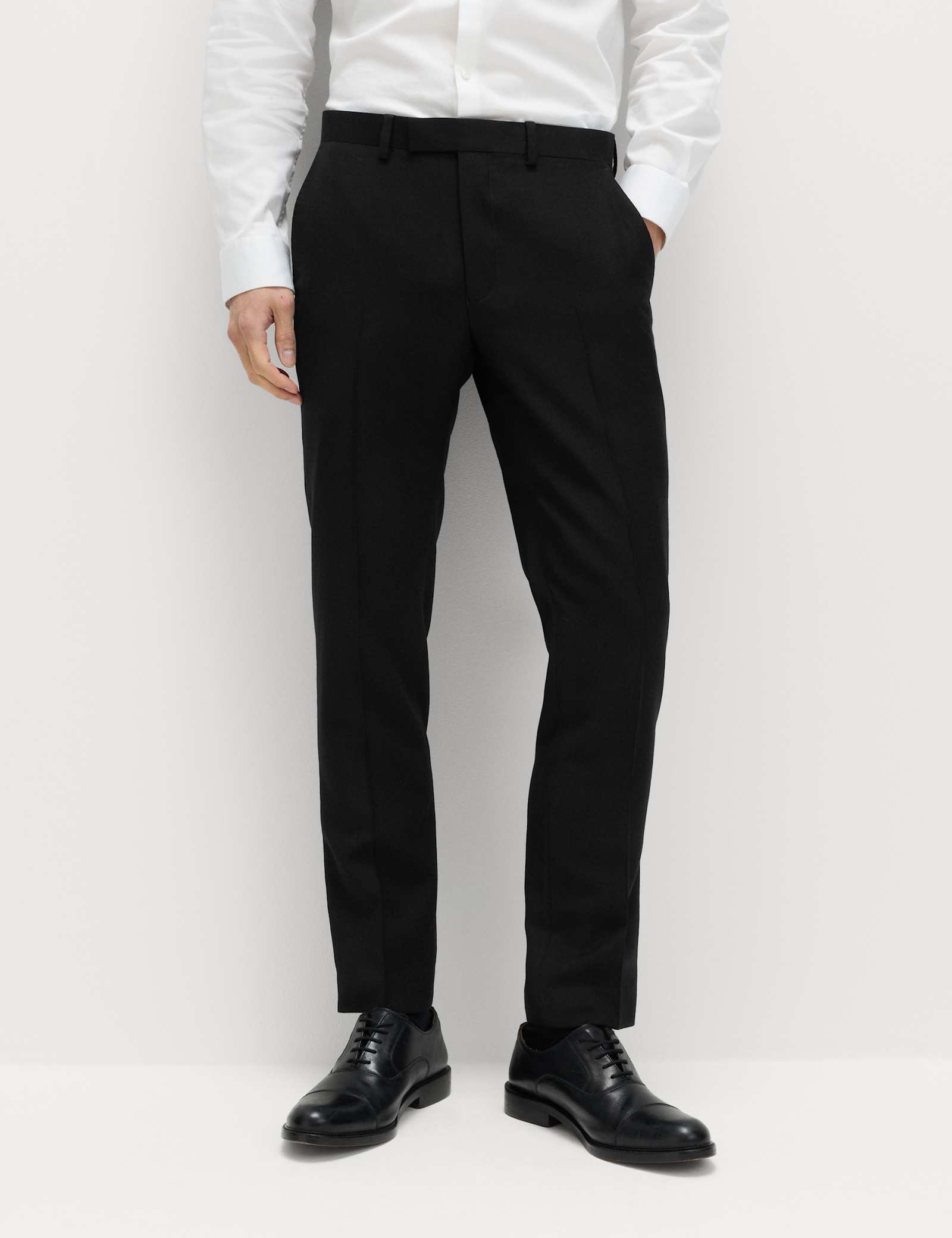 3 Piece Slim Fit Pure Wool Suit - image 4