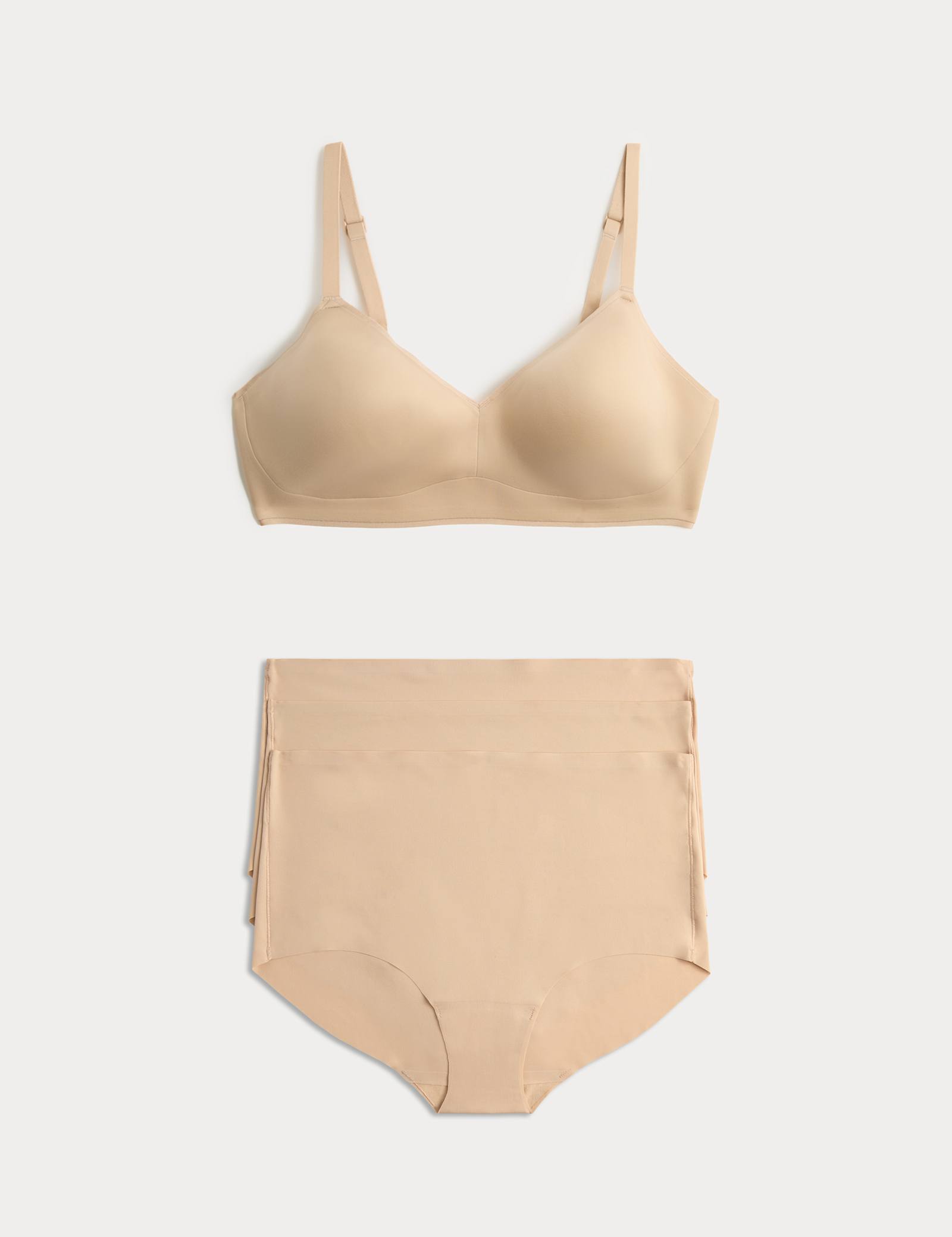 Body Invisibles Non Wired Full Cup Bra Set A-E - image 2