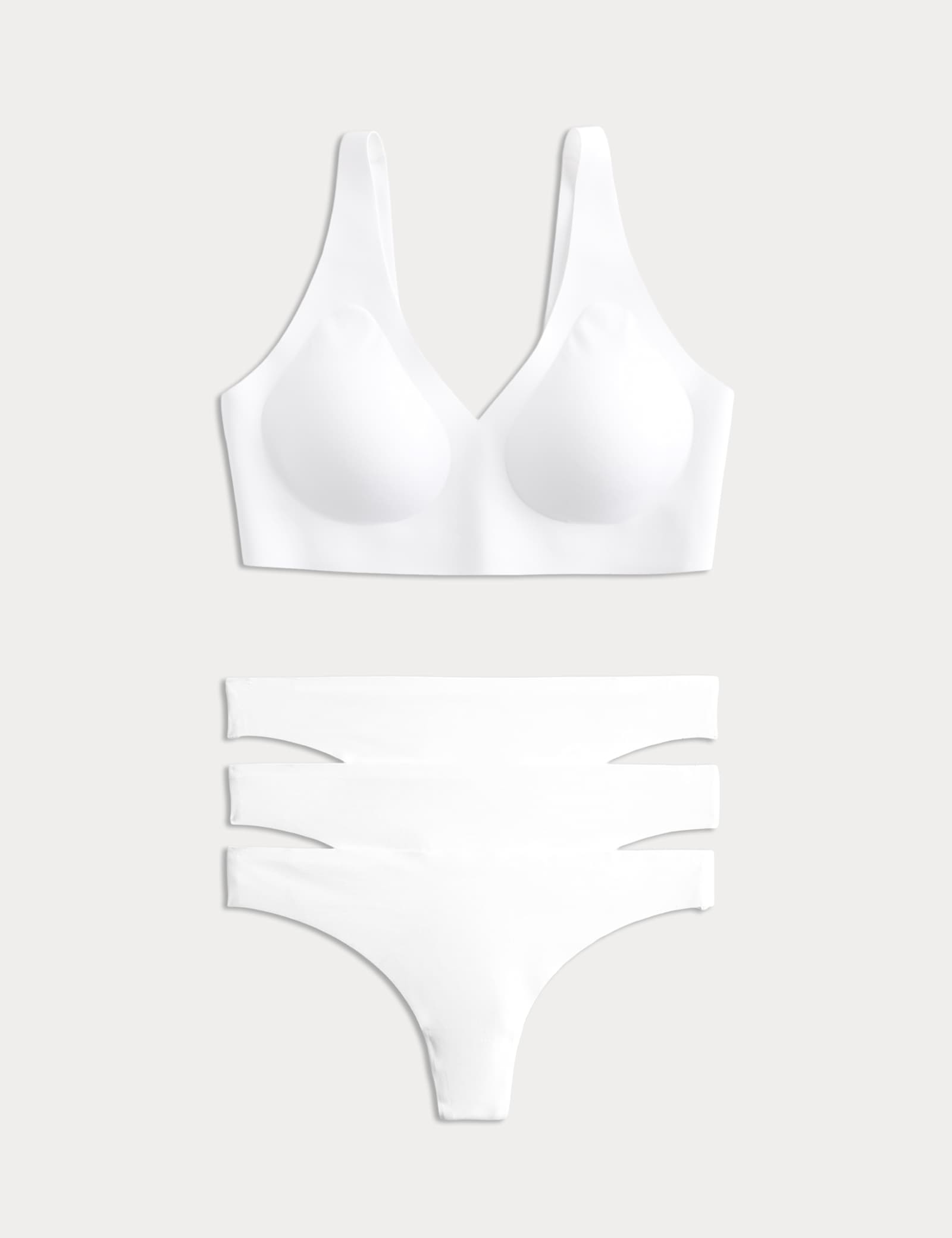 Body Invisibles Non Wired Crop Top Set A-E - image 2