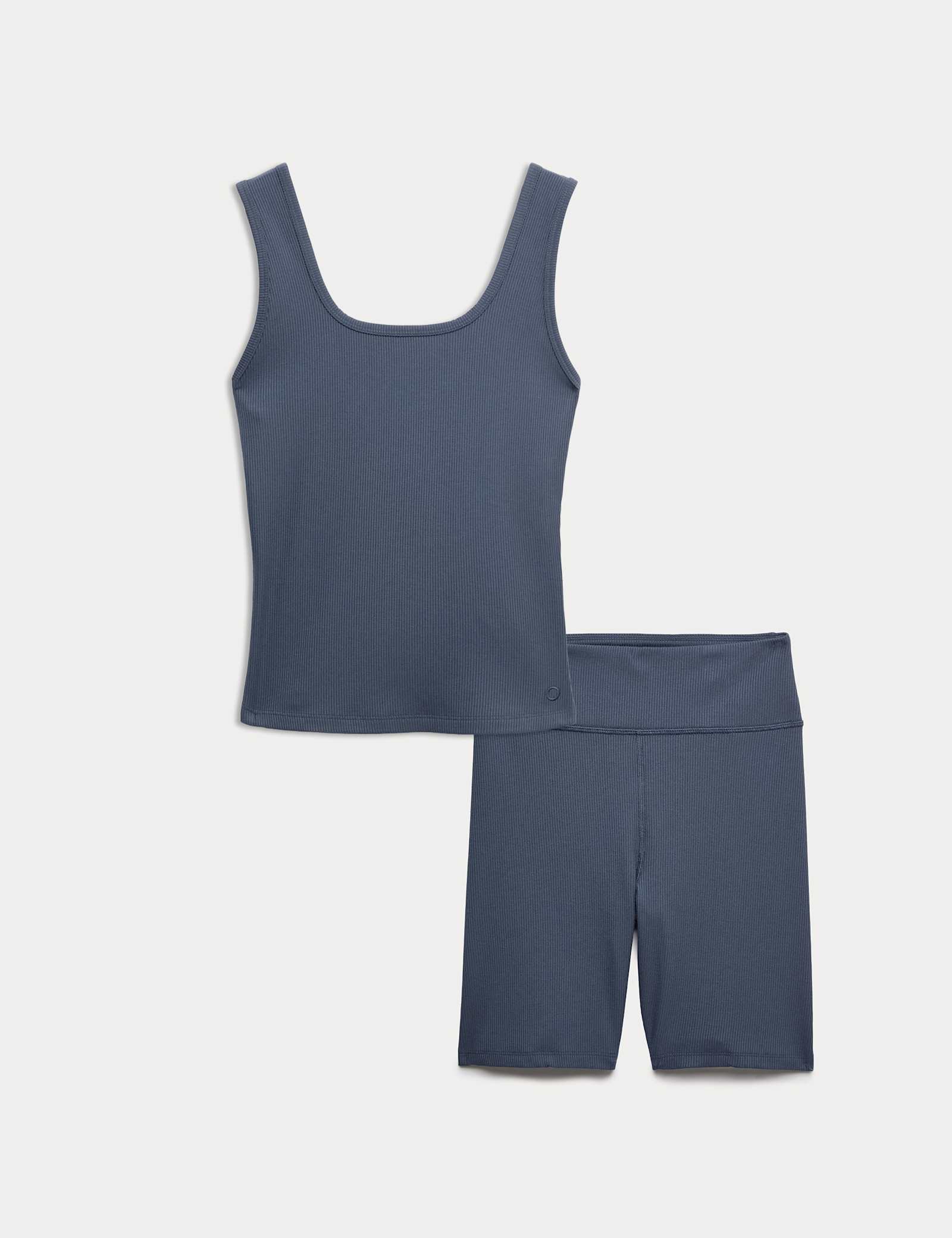 Ribbed Vest & Short Set - image 2