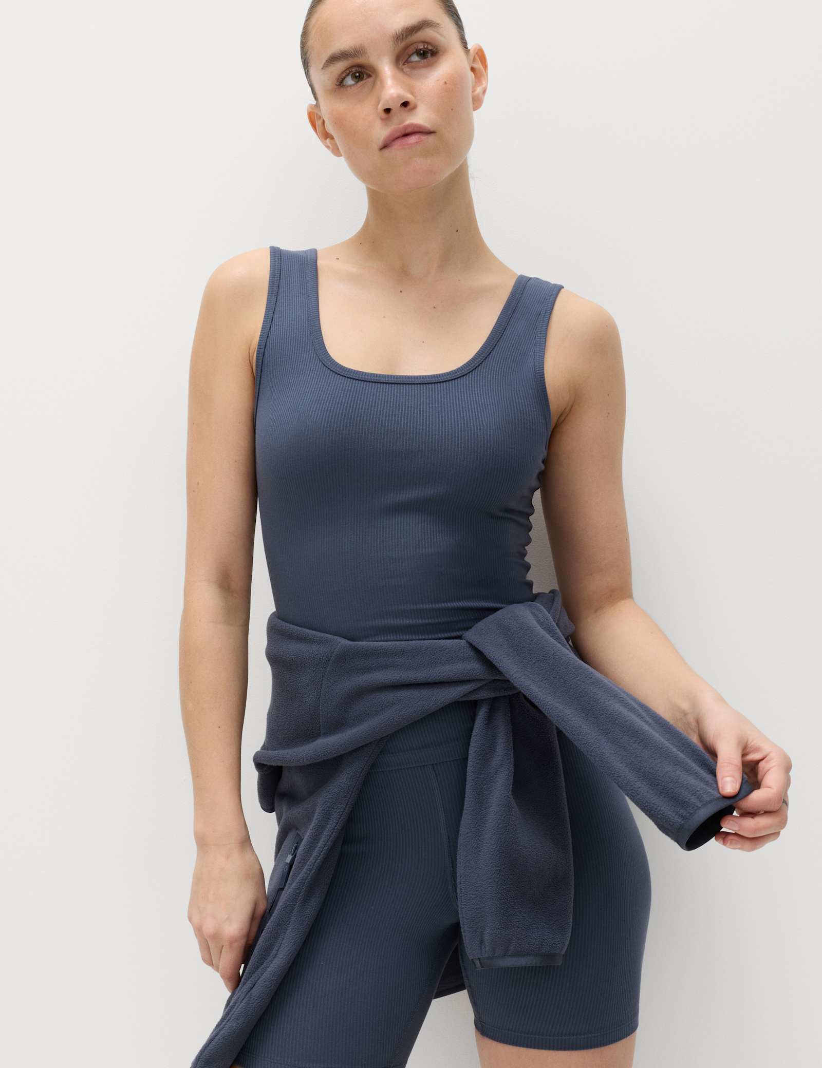 Ribbed Vest & Short Set - image 3