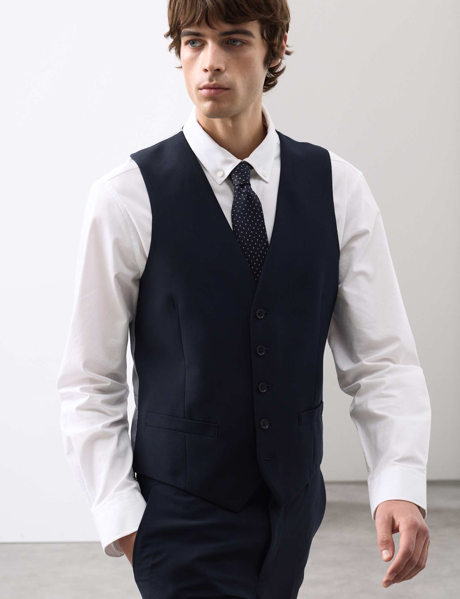 3 Piece Tailored Fit Performance Suit - image 5