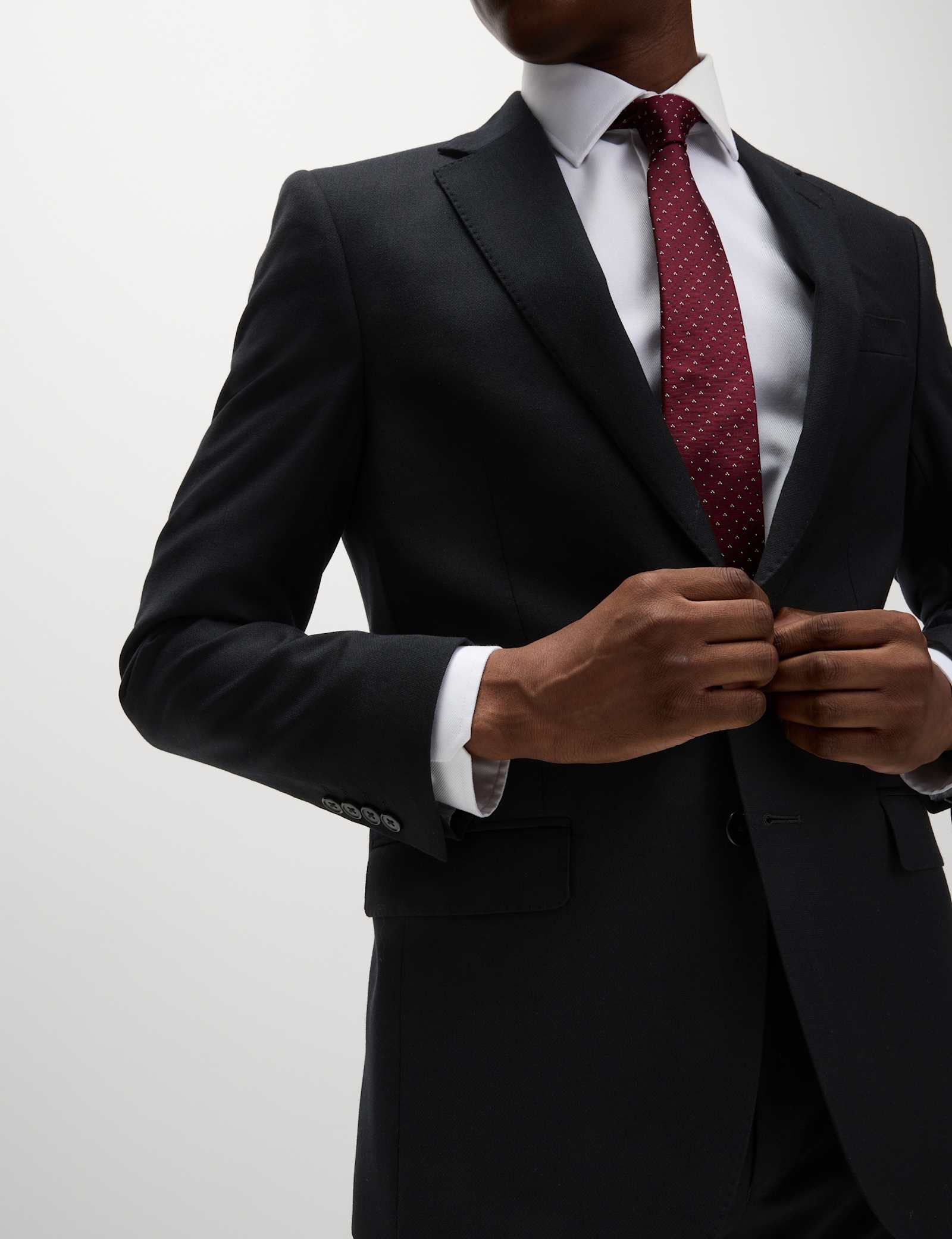 3 Piece Regular Fit Pure Wool Suit - image 3