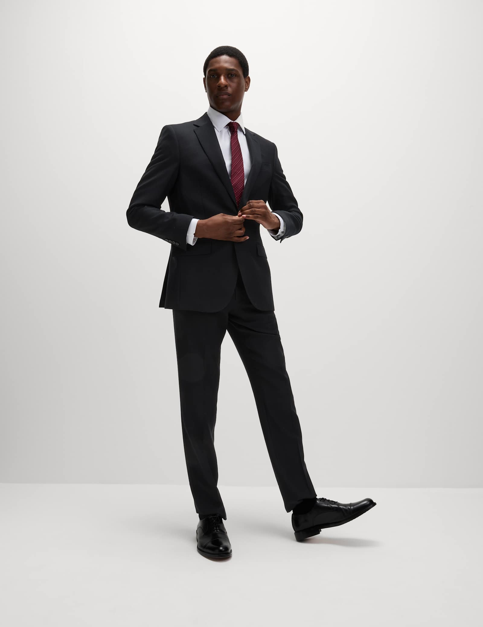 3 Piece Regular Fit Pure Wool Suit - image 4