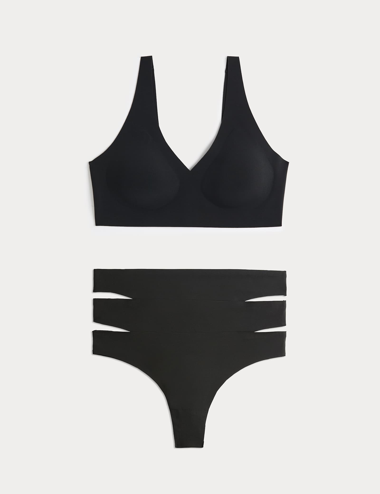 Body Invisibles Non Wired Crop Top Set A-E - image 3