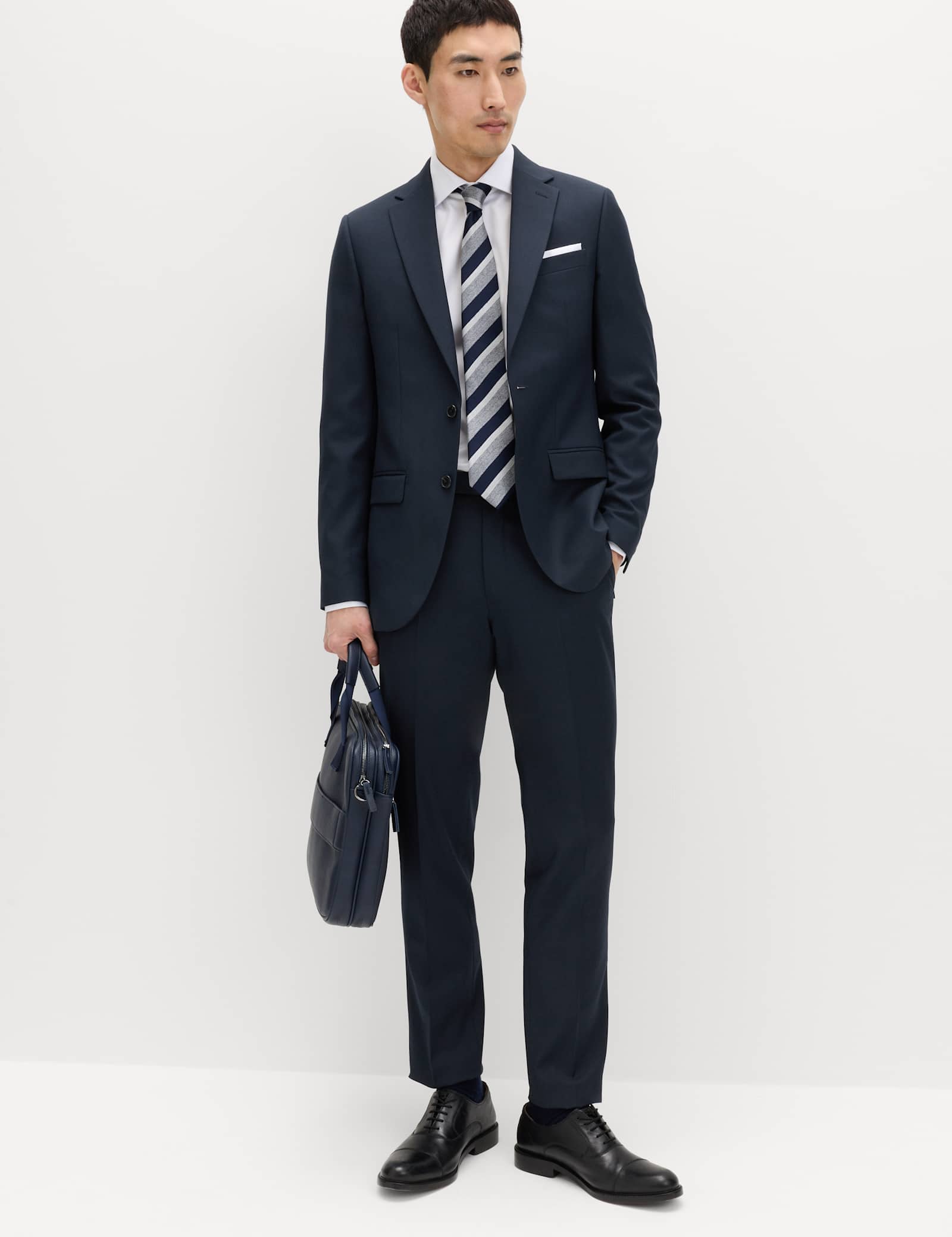 2 Piece Slim Fit Stretch Suit - image 2