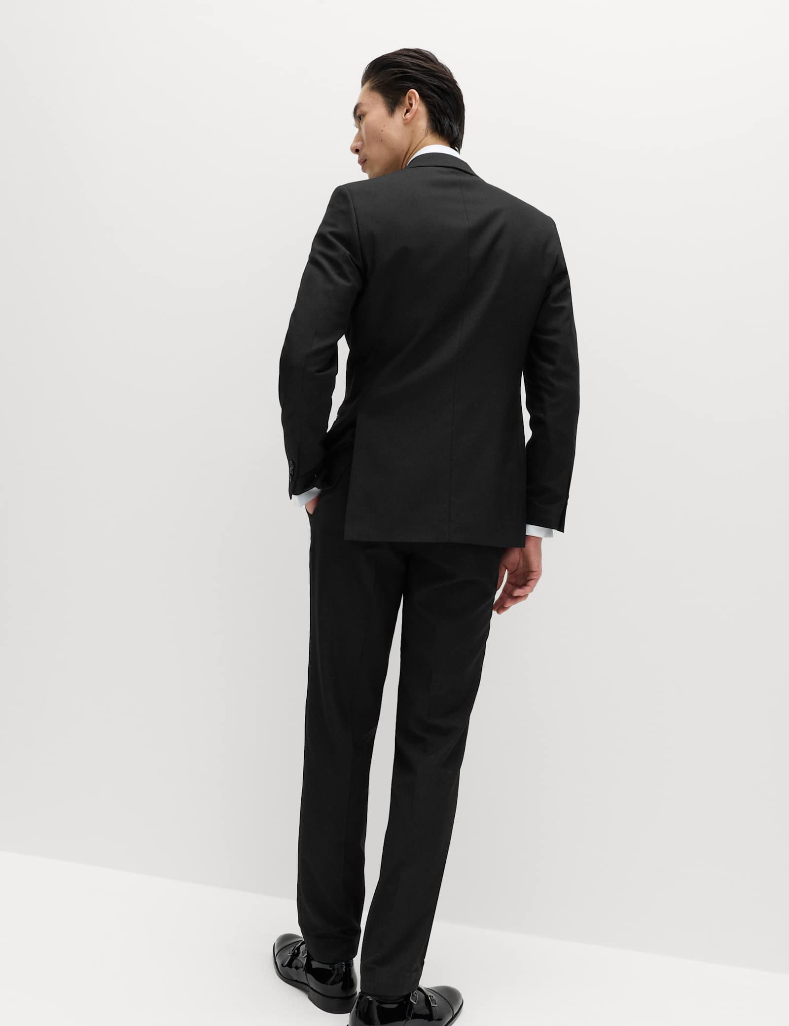 2 Piece Slim Fit Tuxedo Suit - image 2