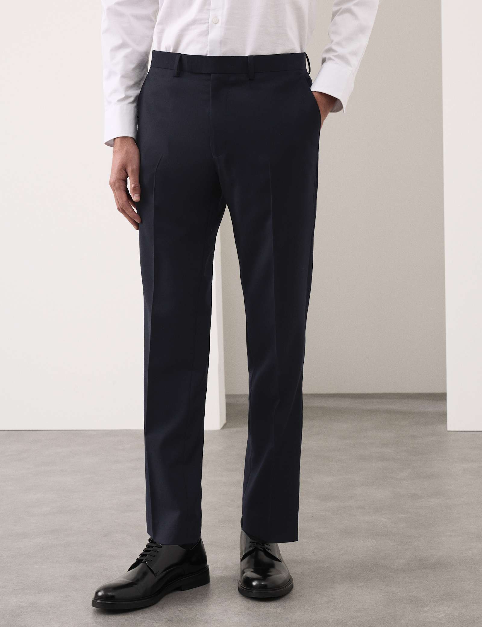 3 Piece Tailored Fit Pure Wool Check Suit - image 5