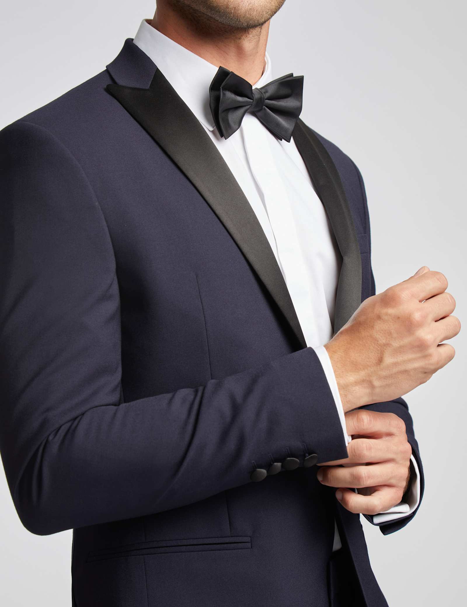 Slim Fit Wool Rich Tuxedo Suit - image 2