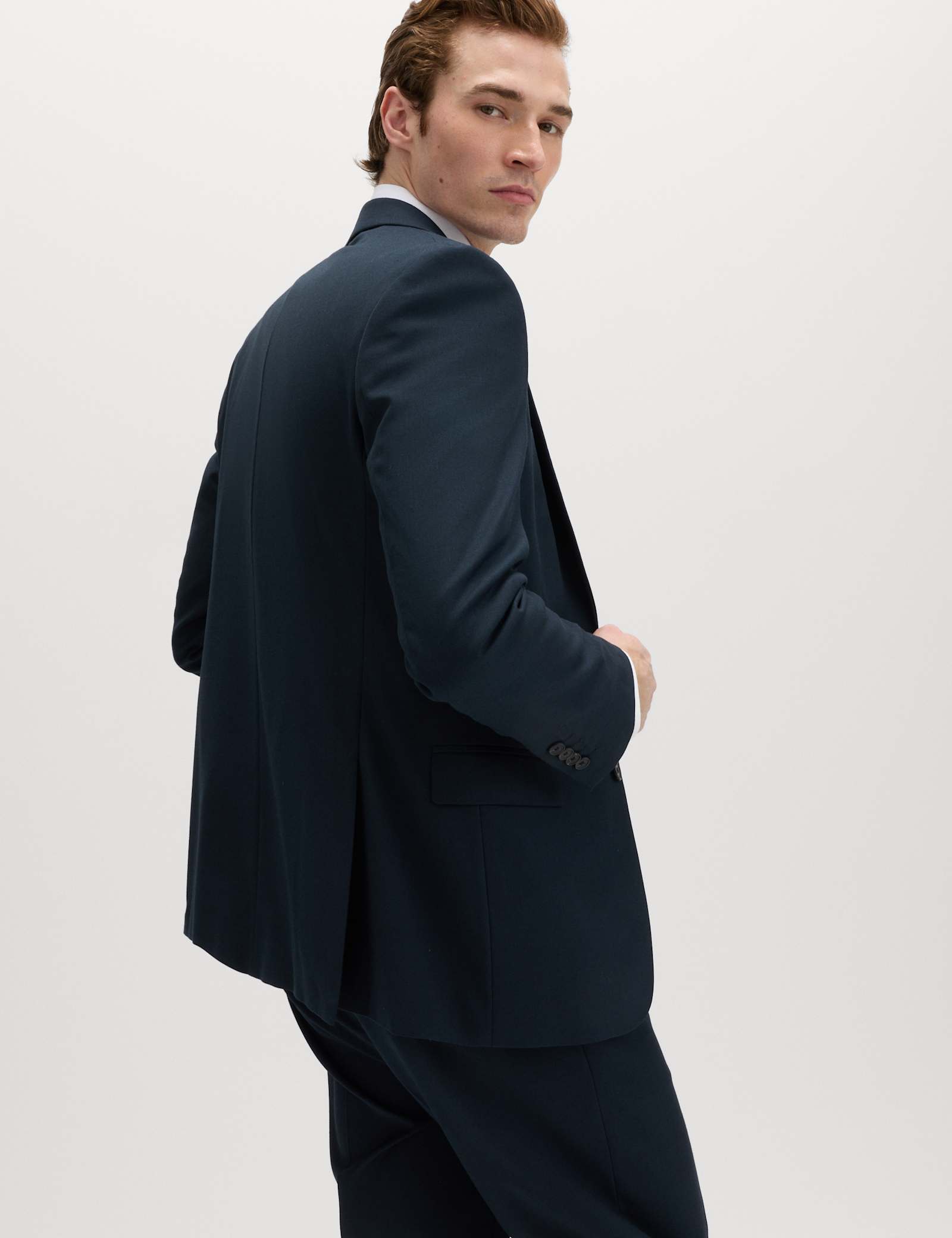3 Piece Regular Fit Stretch Suit - image 5