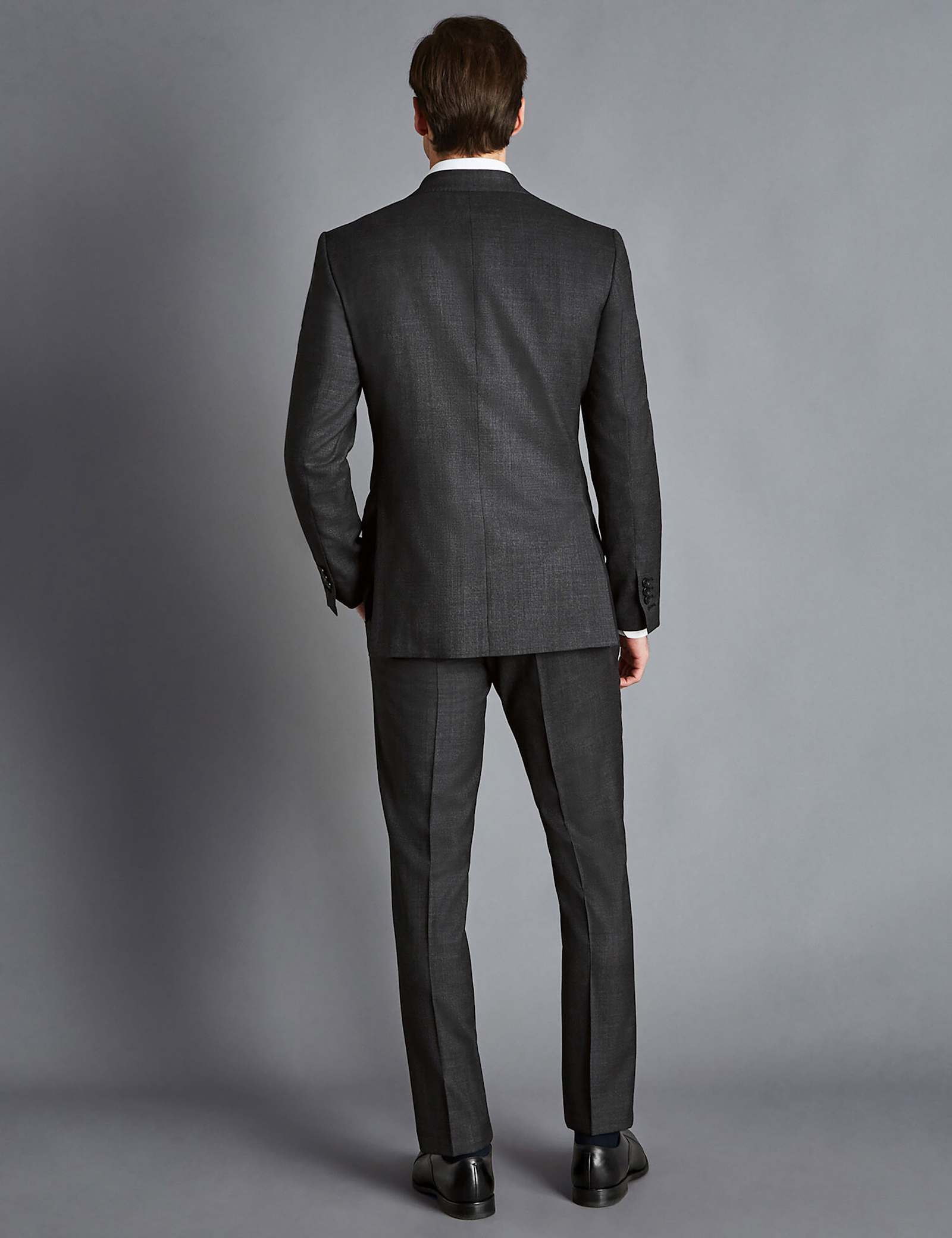 Slim Fit Super 120s Wool Suit - image 2