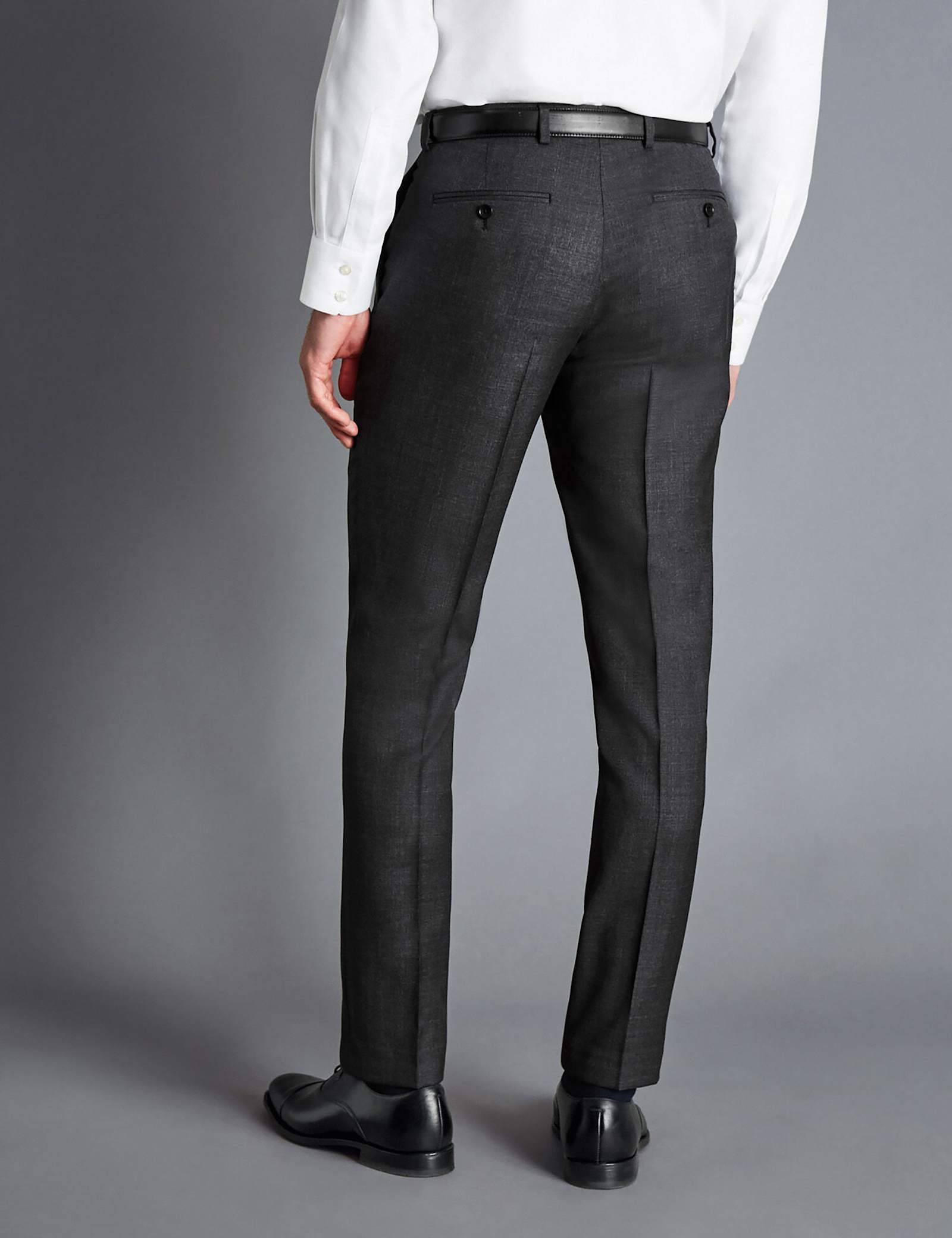 Slim Fit Super 120s Wool Suit - image 4