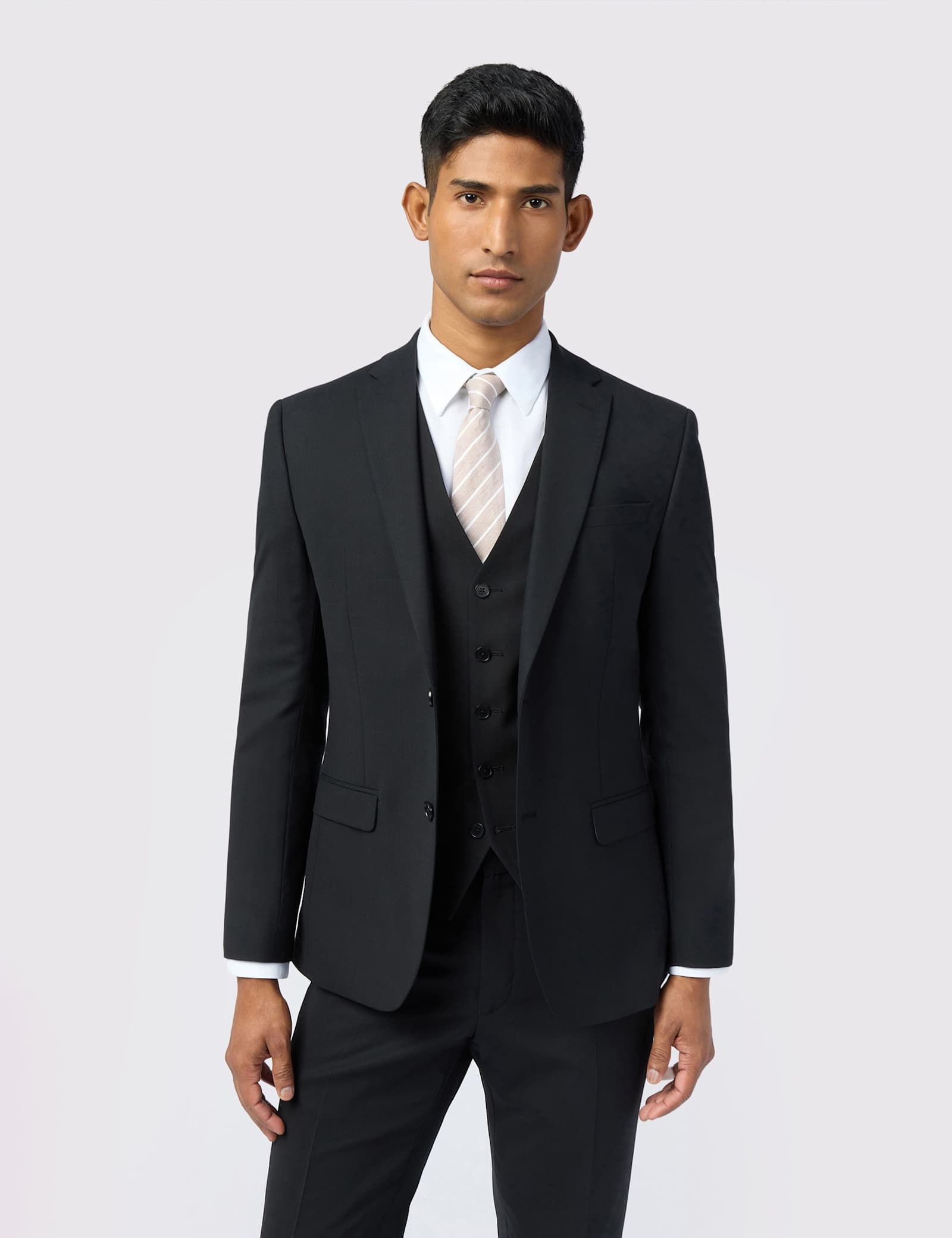 Slim Fit Performance Wool Rich Suit - image 3