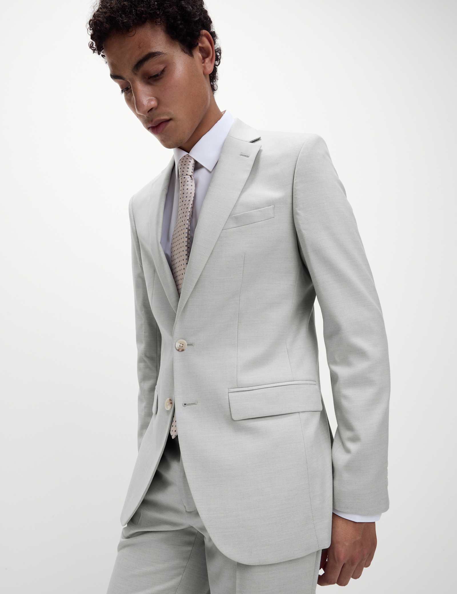3 Piece Slim Fit Stretch Suit - image 3