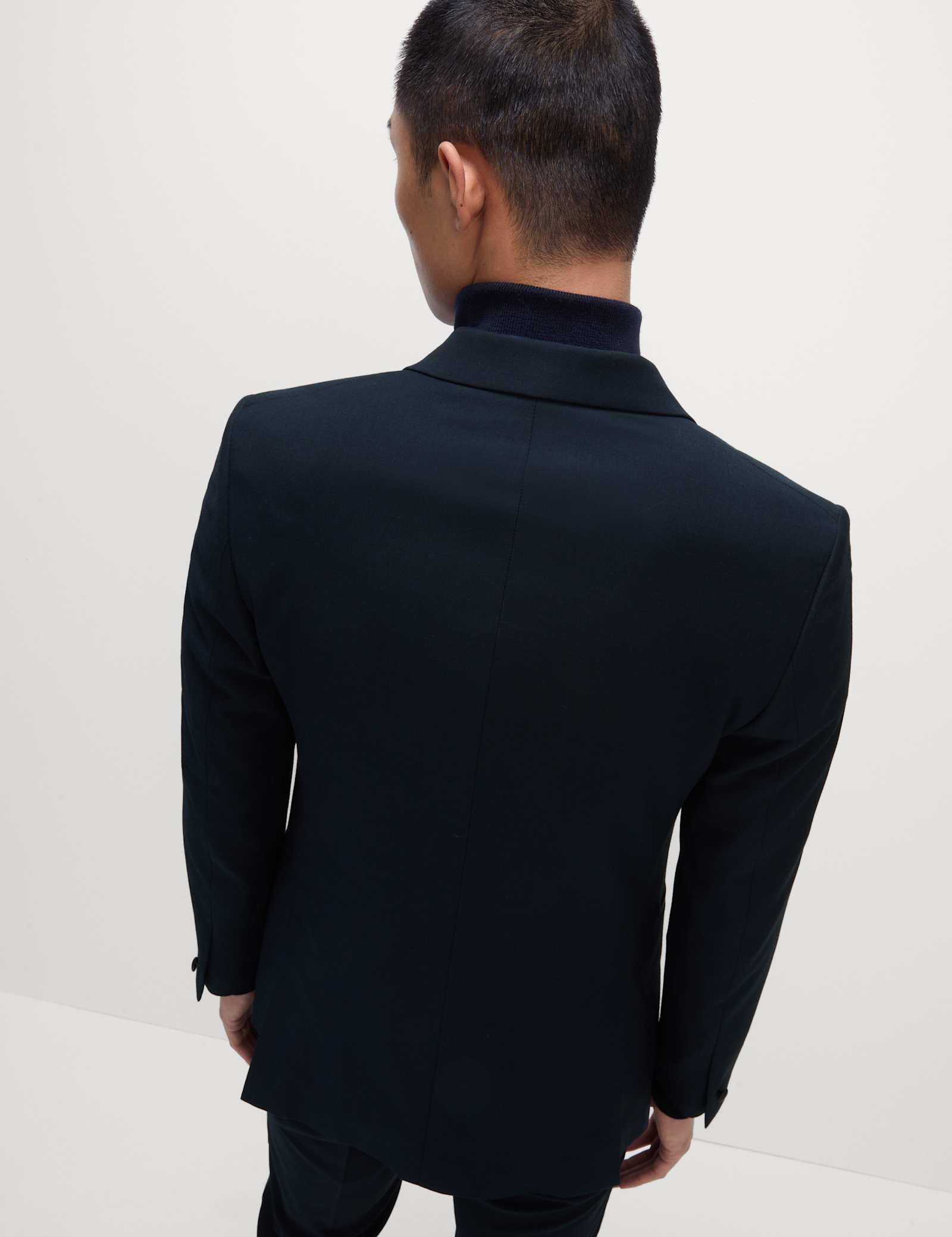 2 Piece Slim Fit Double Breasted Tuxedo Suit - image 2