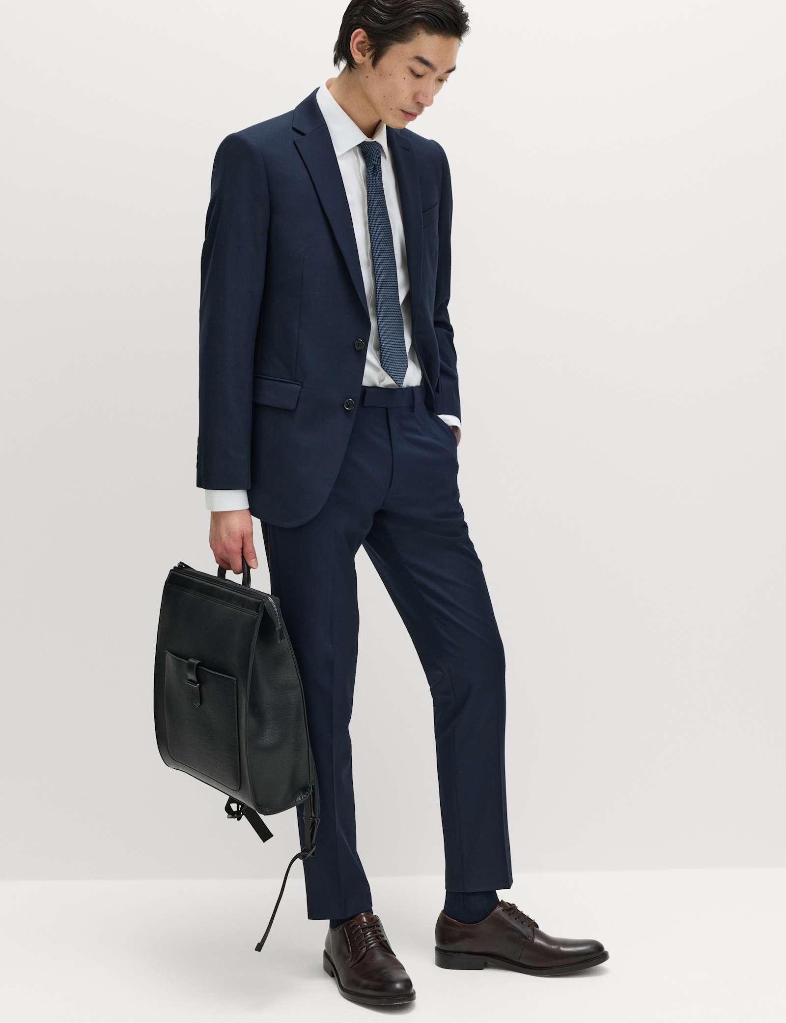 2 Piece Tailored Fit Stretch Suit - image 4