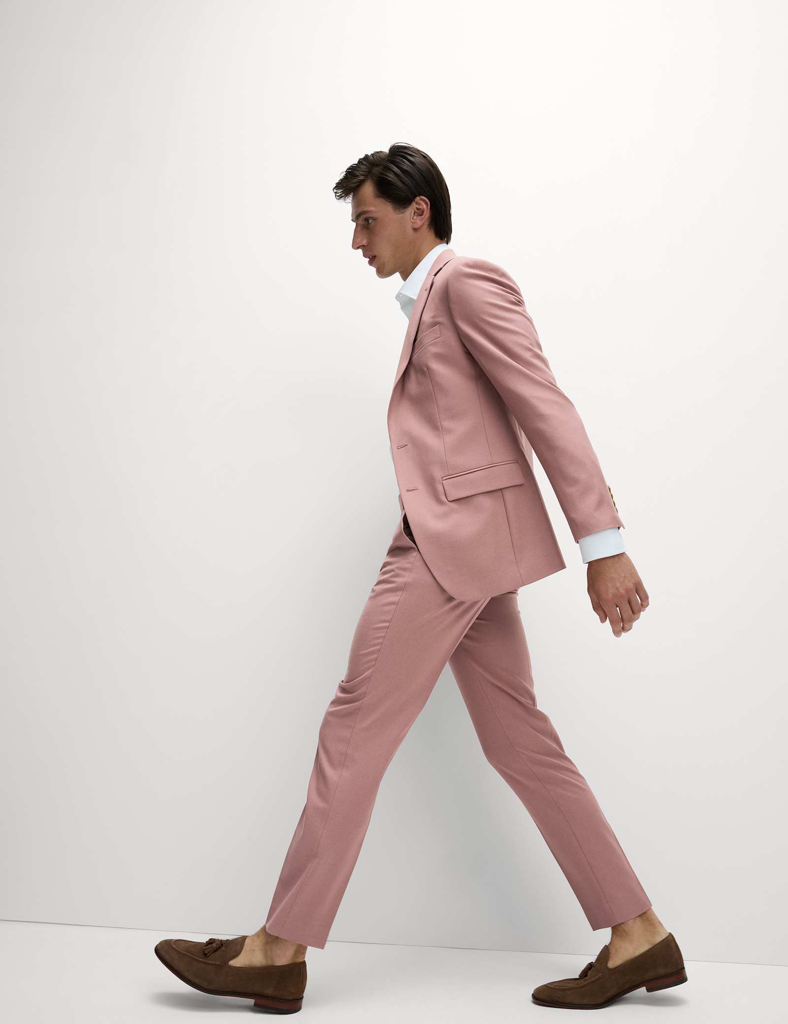 2 Piece Slim Fit Stretch Suit - image 3