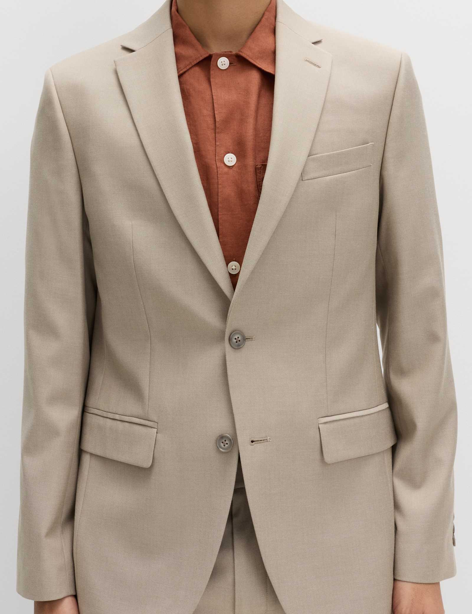 2 Piece Slim Fit Stretch Suit - image 4