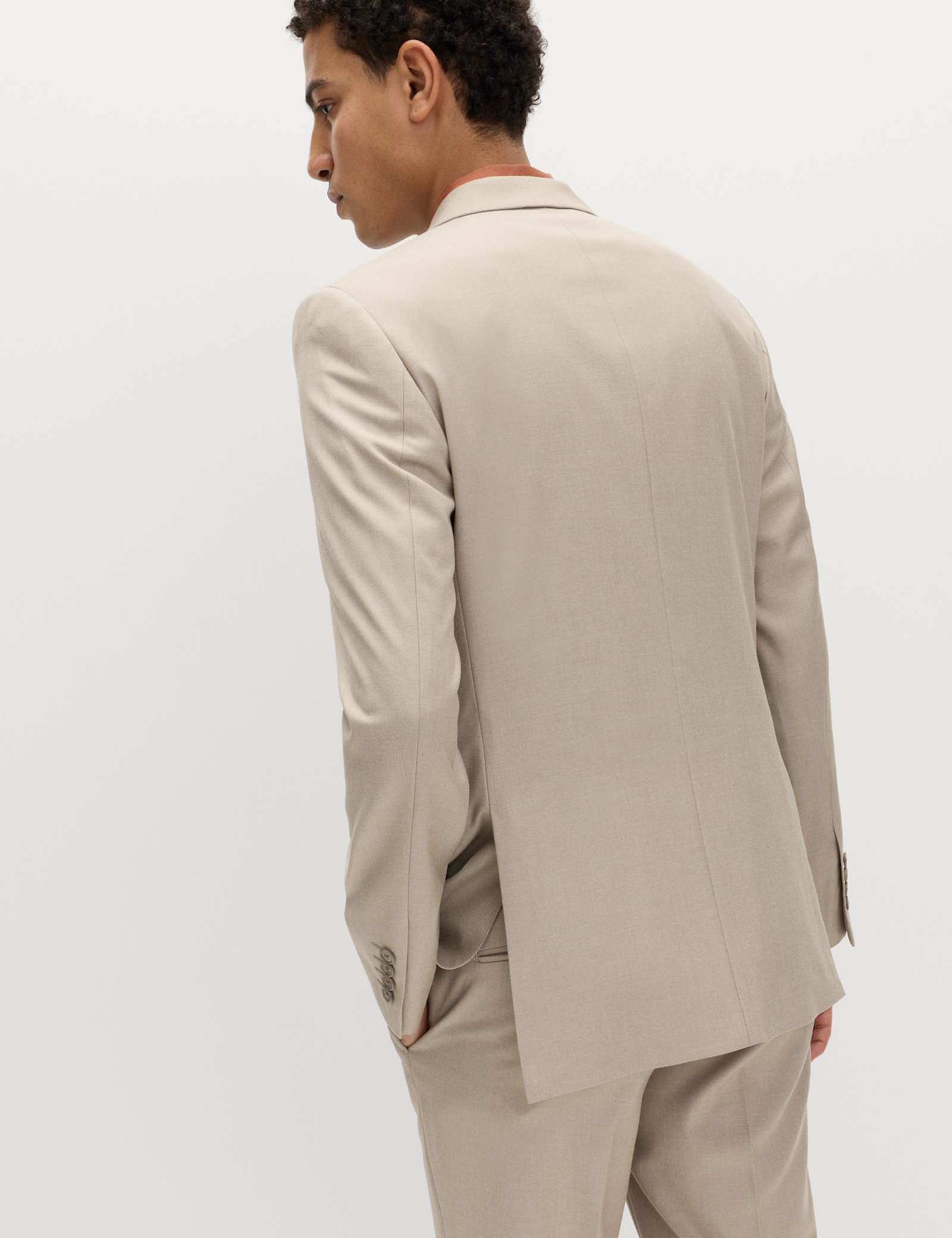2 Piece Slim Fit Stretch Suit - image 3