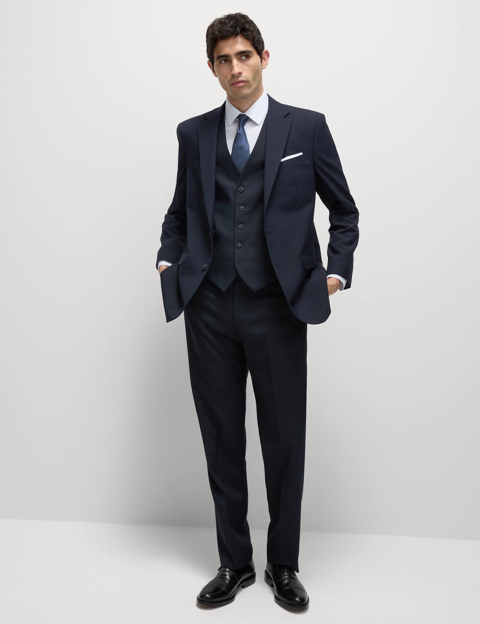 3 Piece Slim Fit Machine Washable Suit - image 3