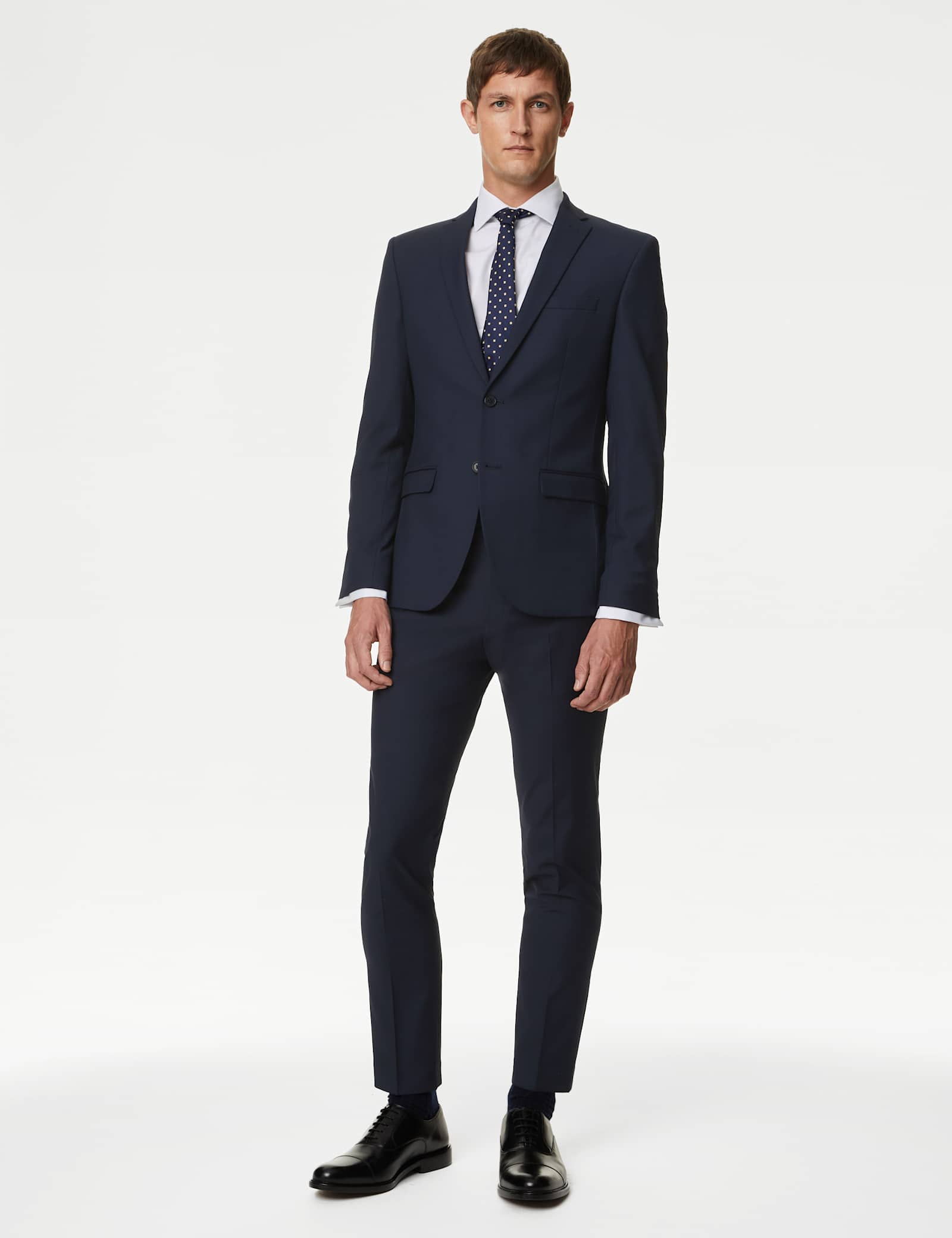 2 Piece Skinny Fit Stretch Suit - image 4