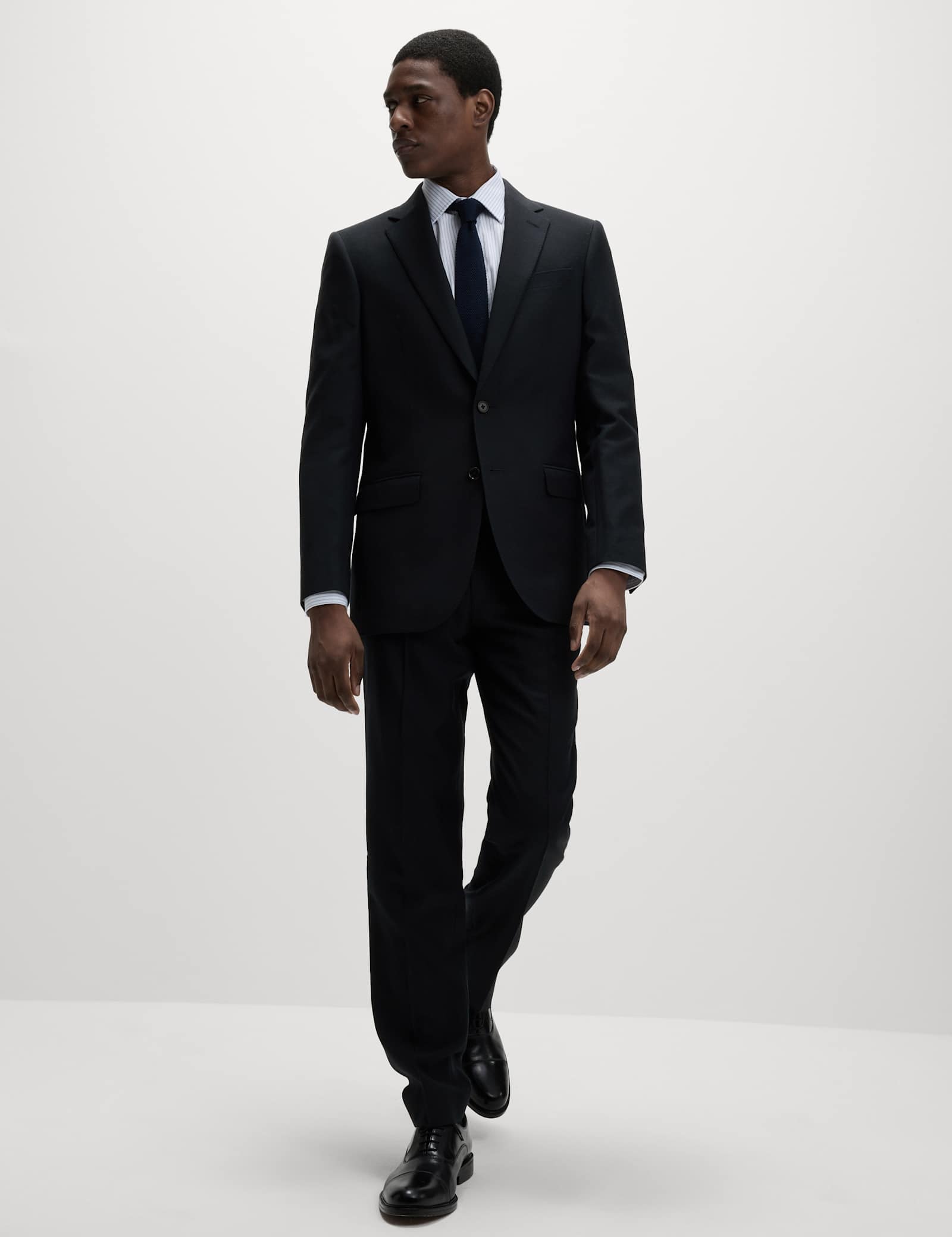 2 Piece Regular Fit Pure Wool Suit - image 5