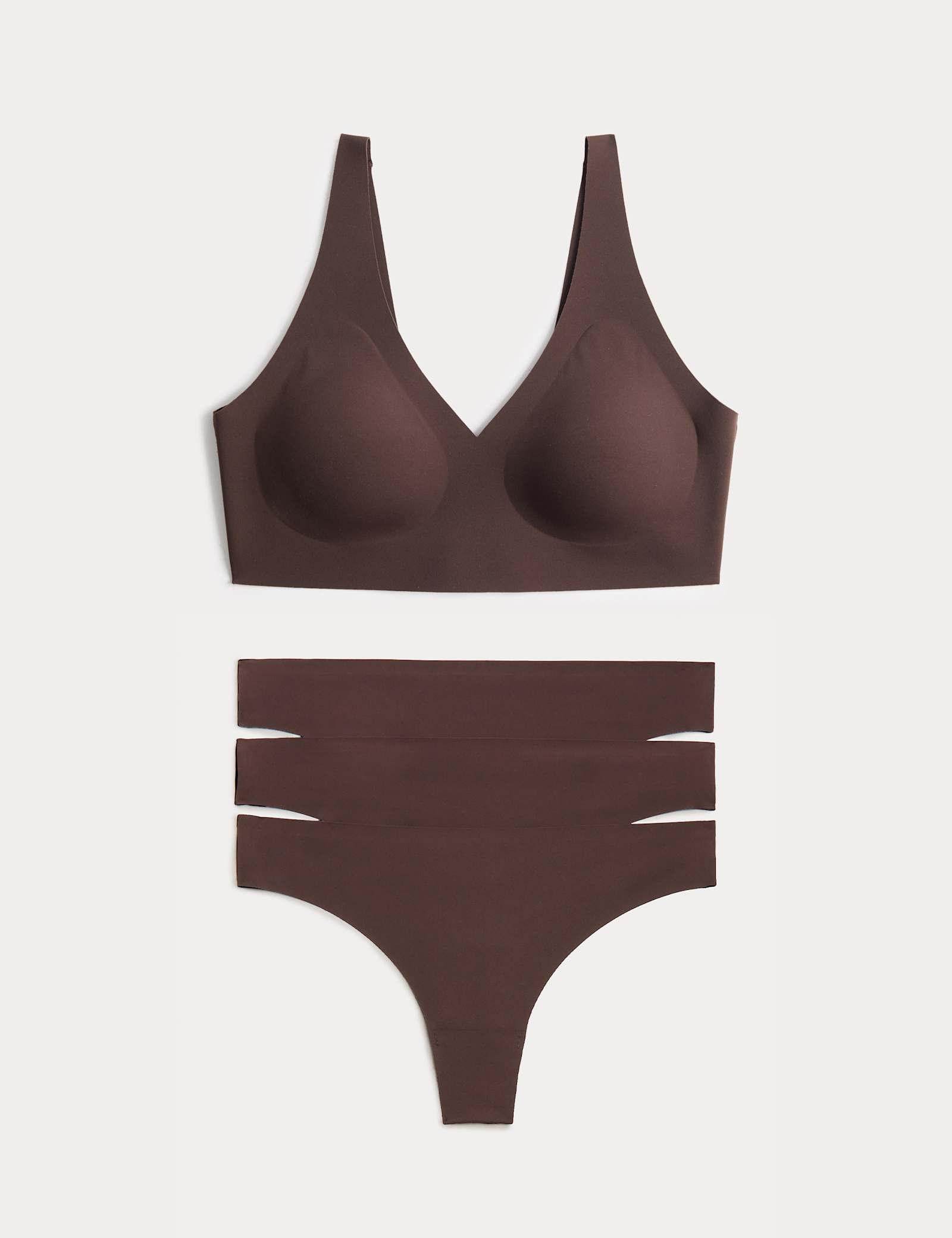 Body Invisibles Non Wired Crop Top Set A-E - image 2