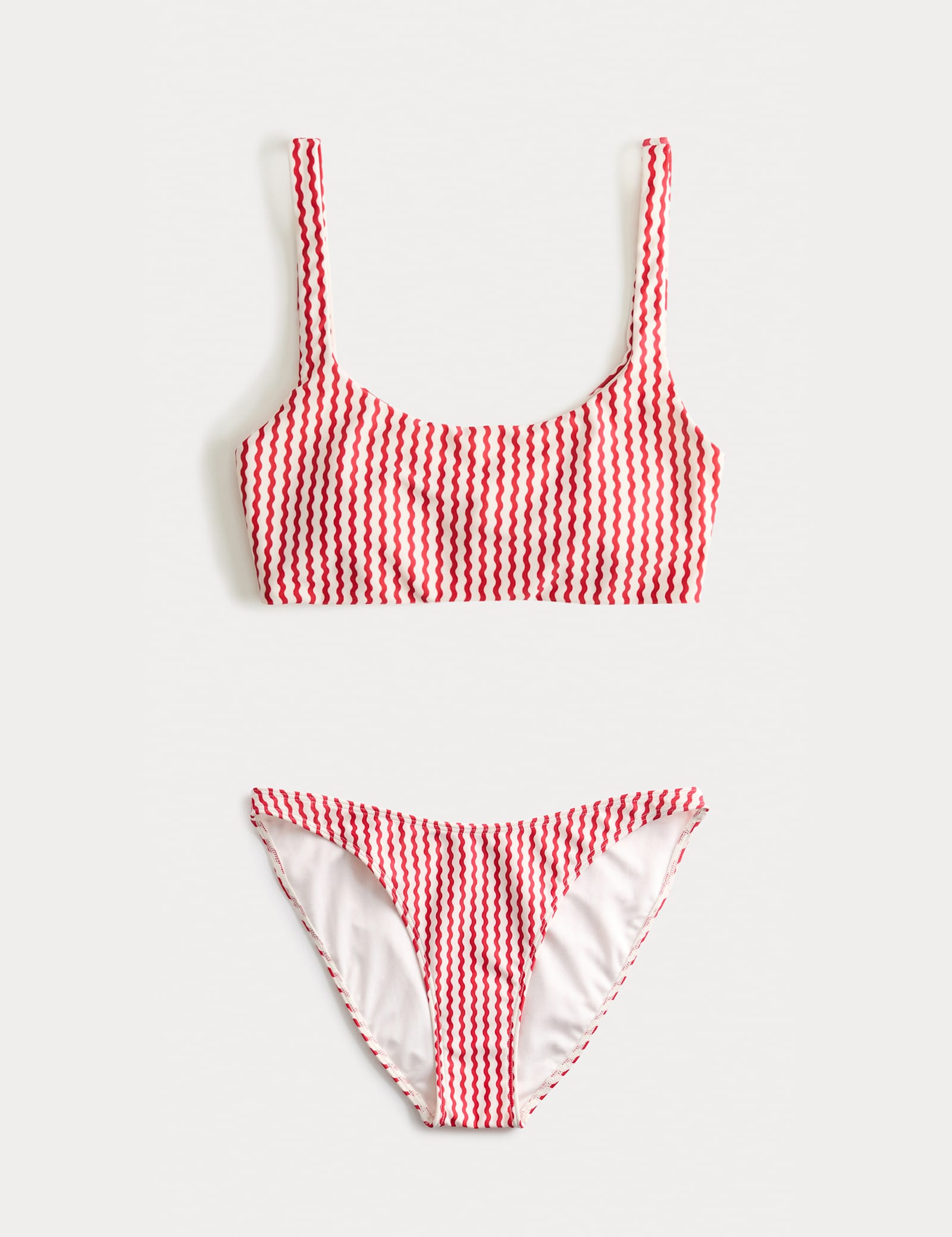 Printed Scoop Neck Bikini Set - image 3