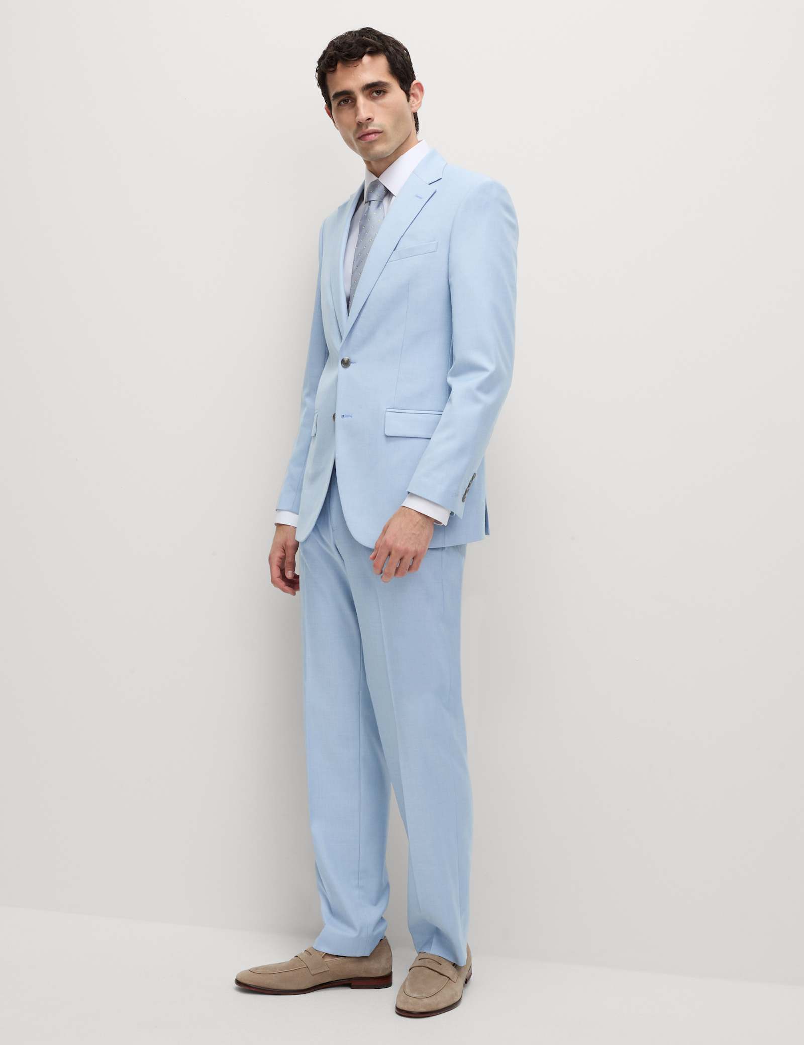 3 Piece Regular Fit Stretch Suit - image 5