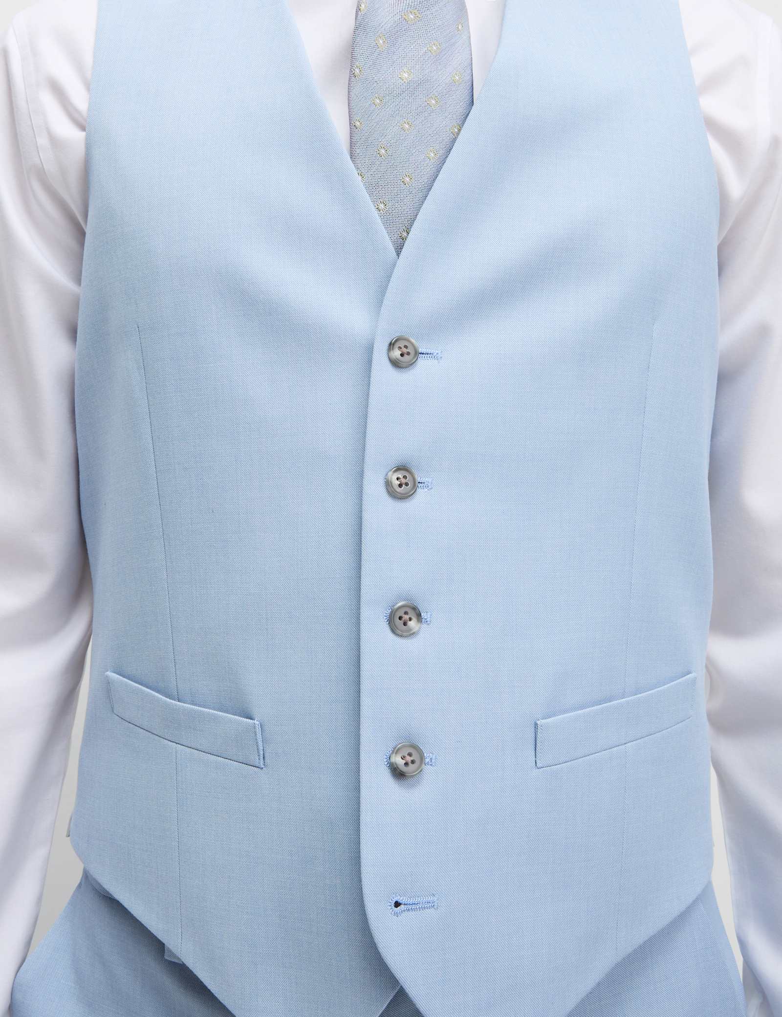 3 Piece Regular Fit Stretch Suit - image 2