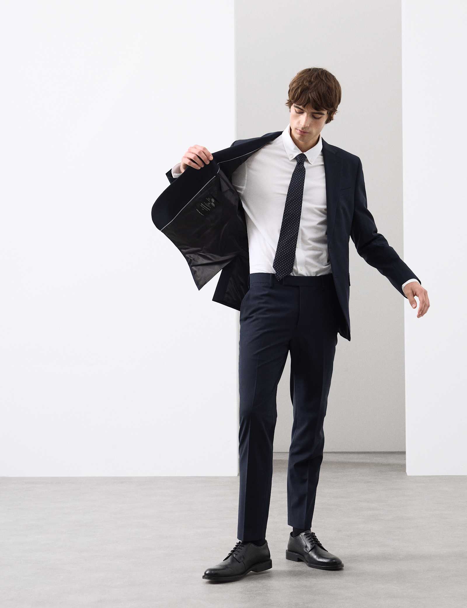 2 Piece Slim Fit Performance Stretch Suit - image 3