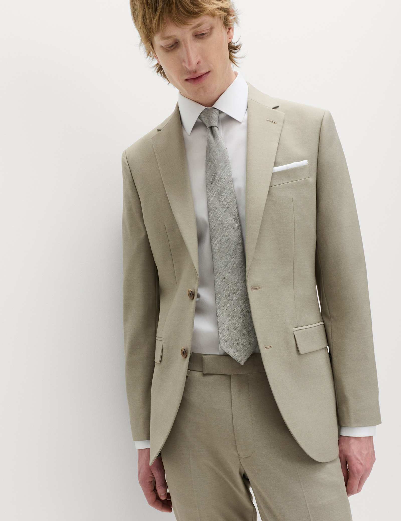 2 Piece Slim Fit Stretch Suit - image 3