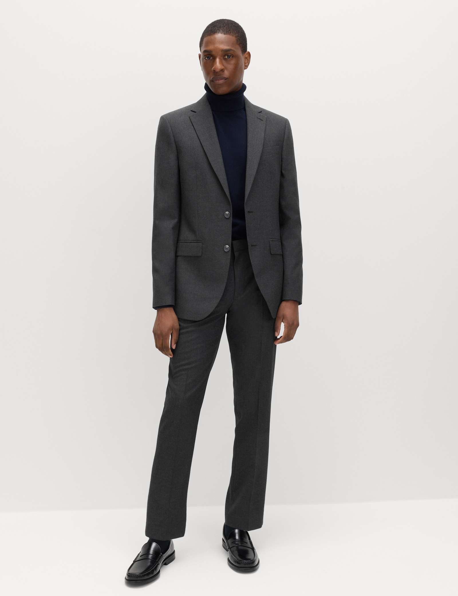 2 Piece Slim Fit Machine Washable Suit - image 3