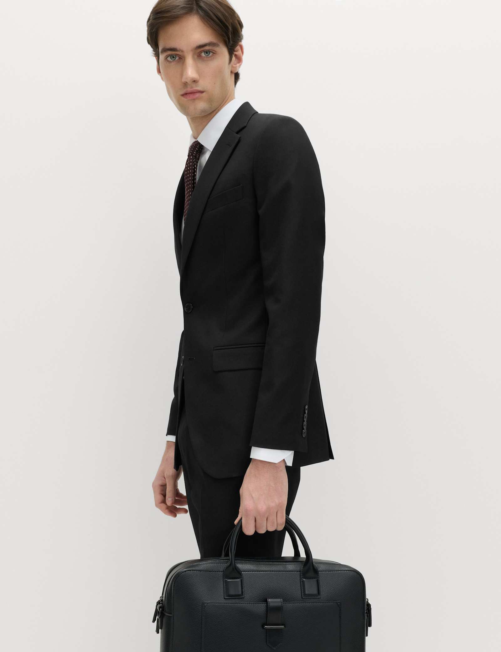 3 Piece Skinny Fit Stretch Suit - image 5