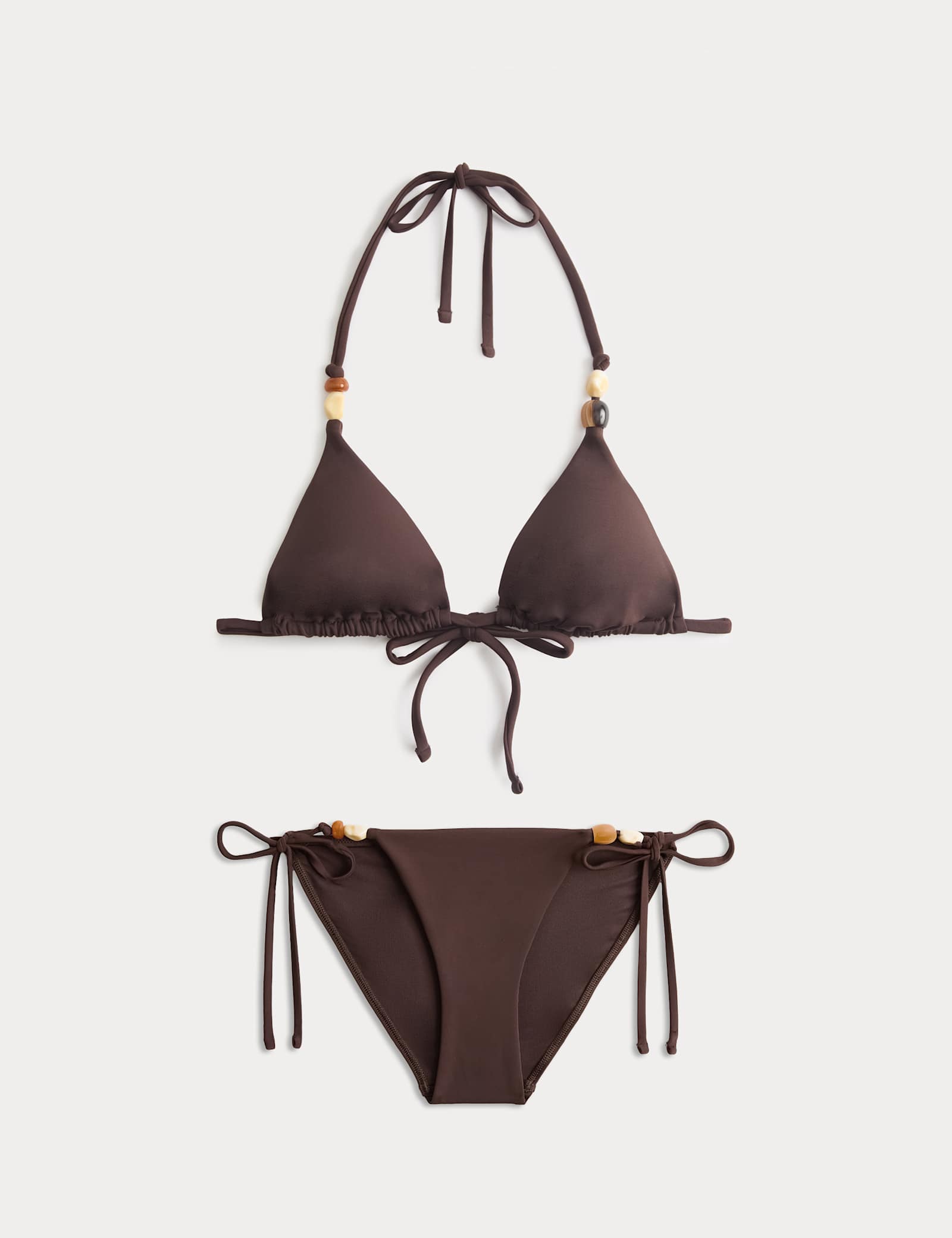 Beaded Triangle Bikini Set - image 2