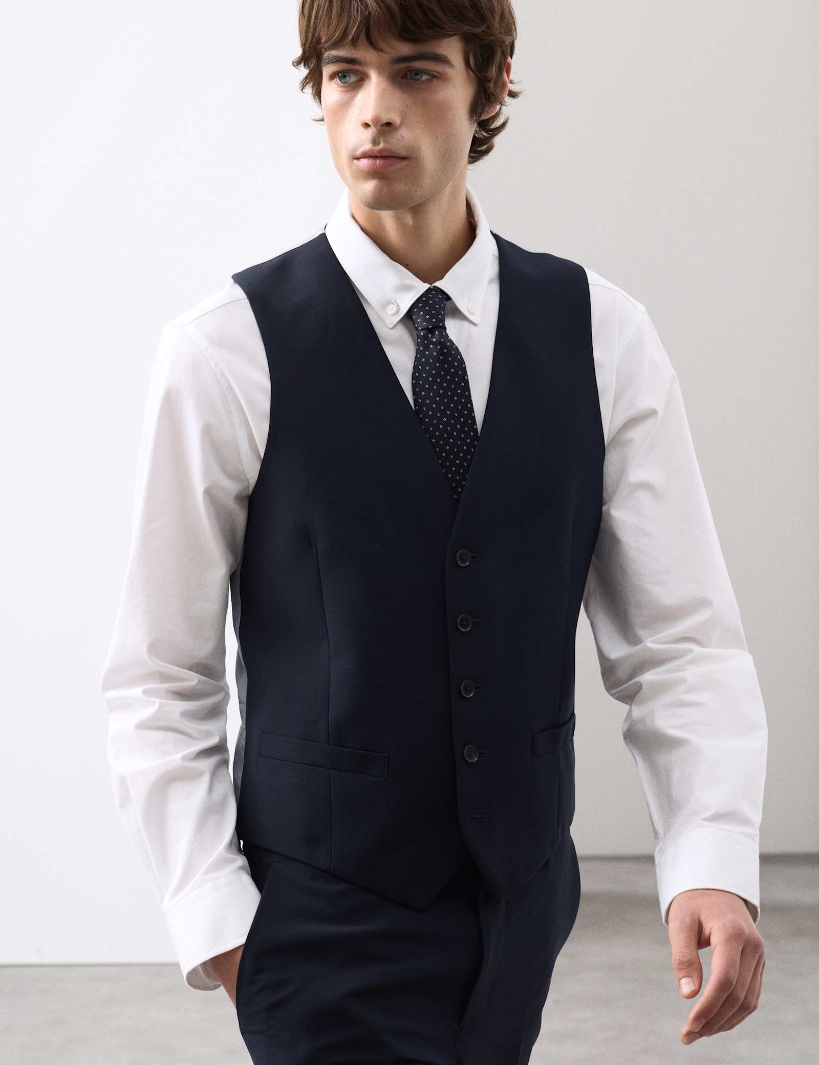 3 Piece Slim Fit Performance Stretch Suit - image 3