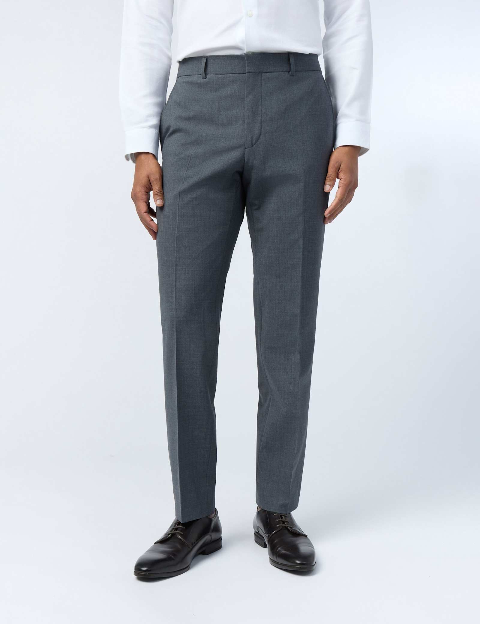 Slim Fit Wool Rich Suit - image 4