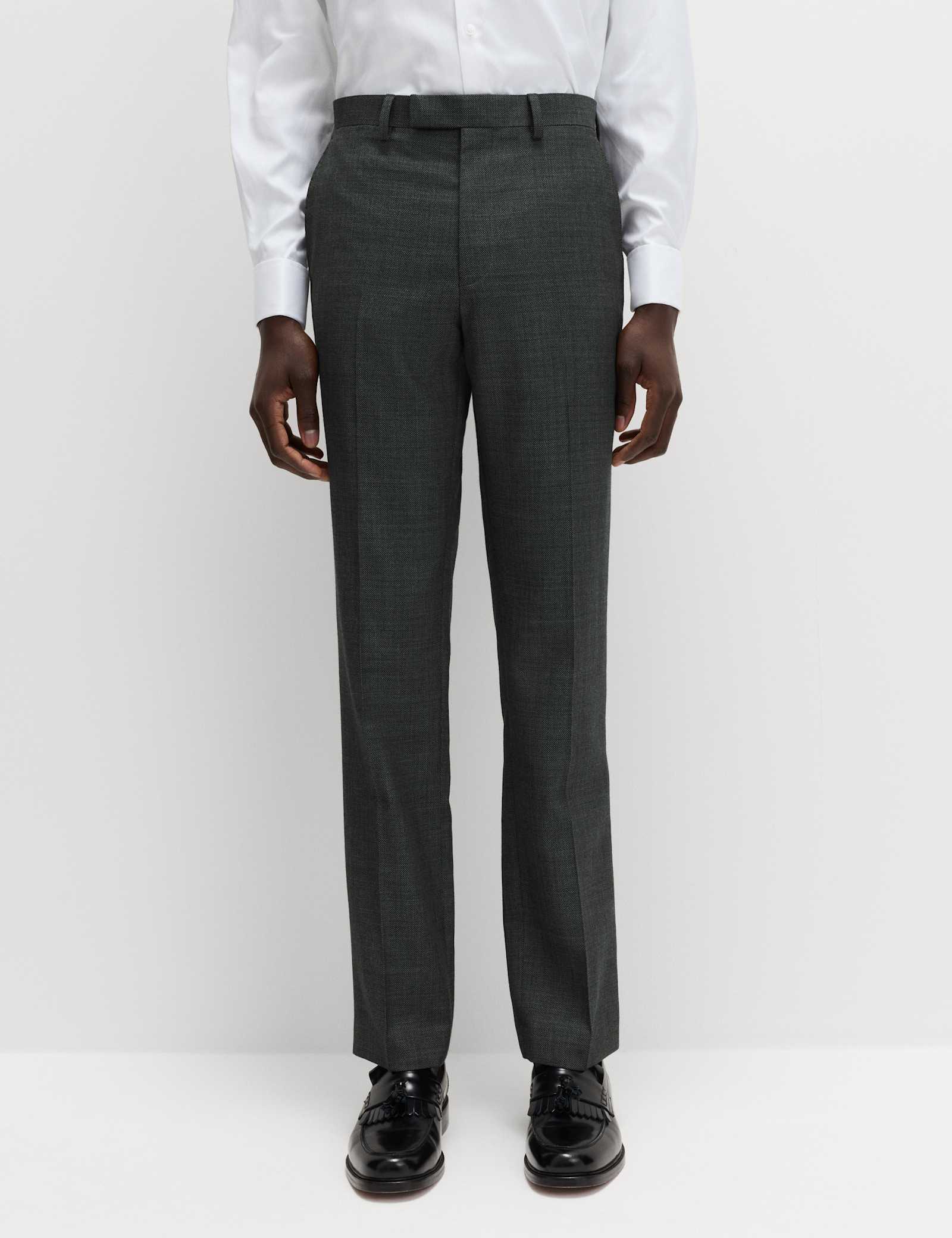 2 Piece Regular Fit Pure Wool Suit - image 2